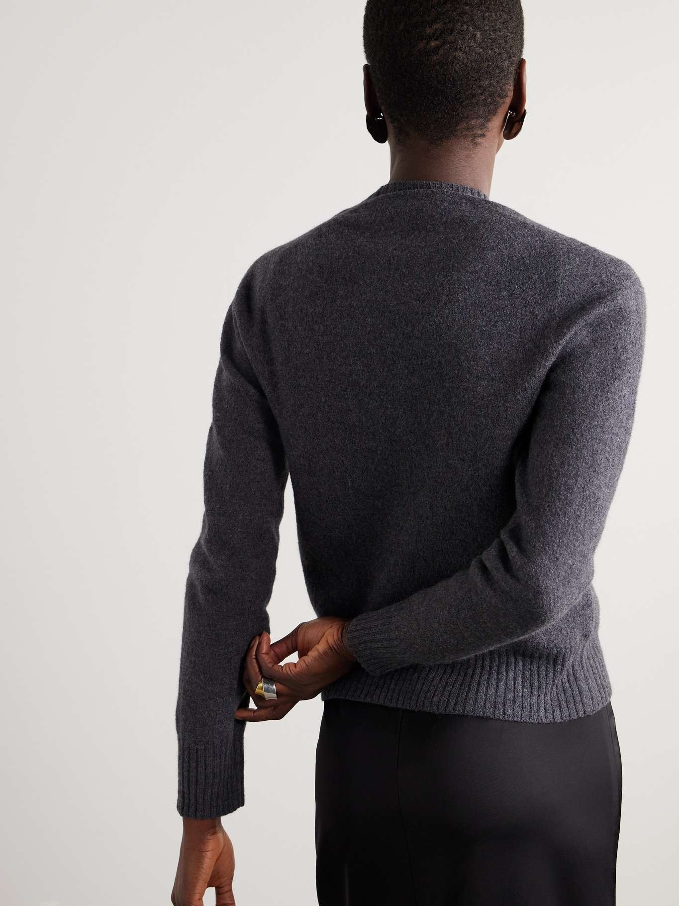 Boiled merino wool sweater - 3