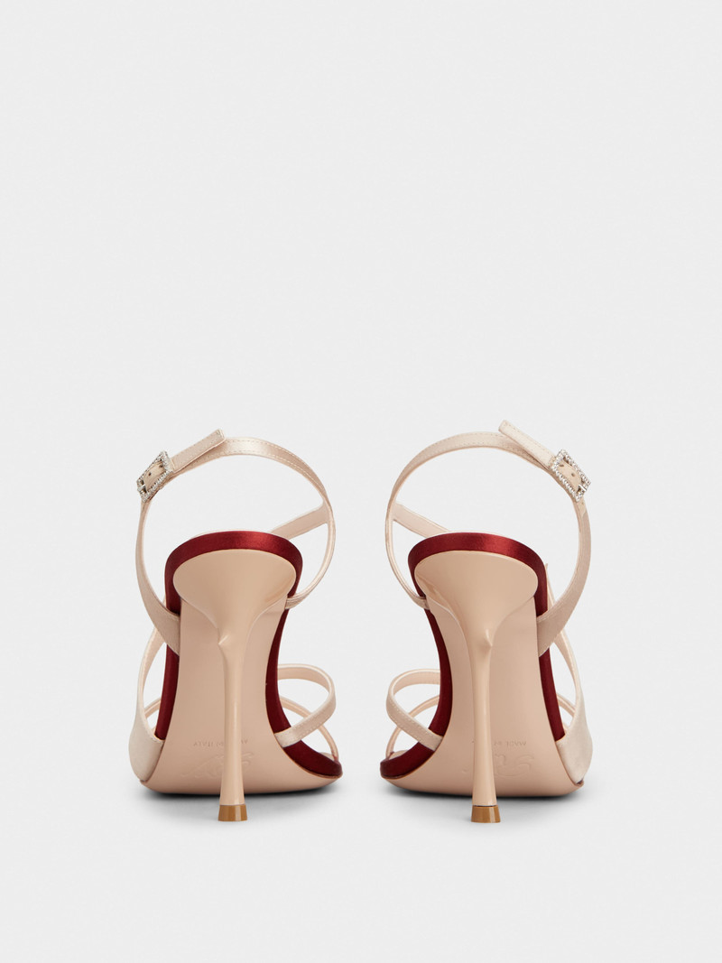 Rose Vivier Sandals in satin 5