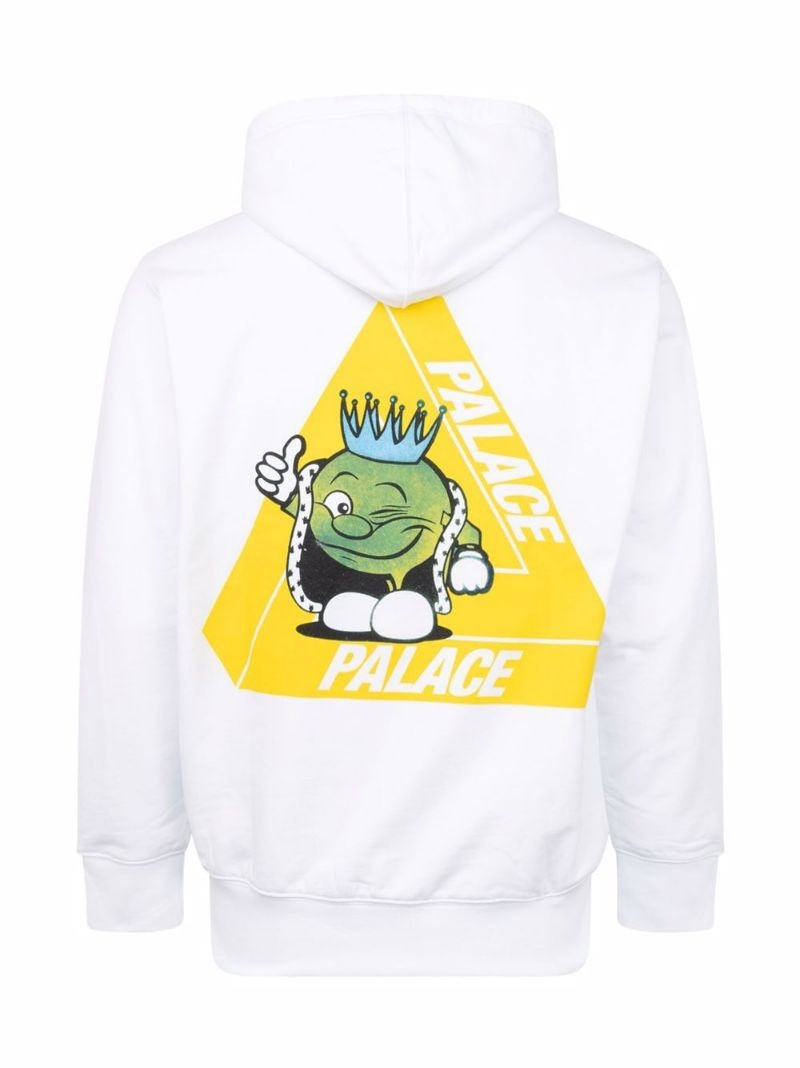 PALACE Tri-Smiler print hoodie outlook