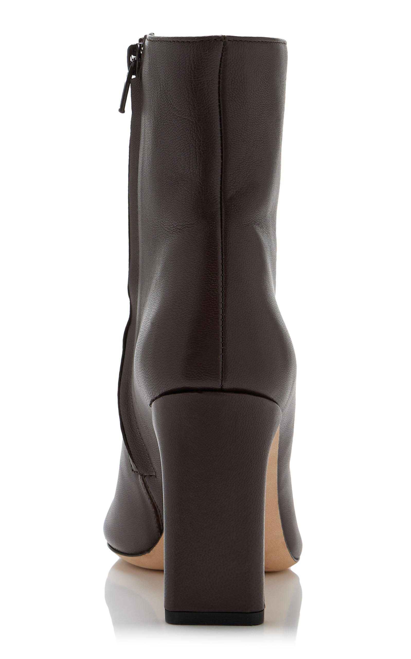 Wally Leather Ankle Boots brown - 5