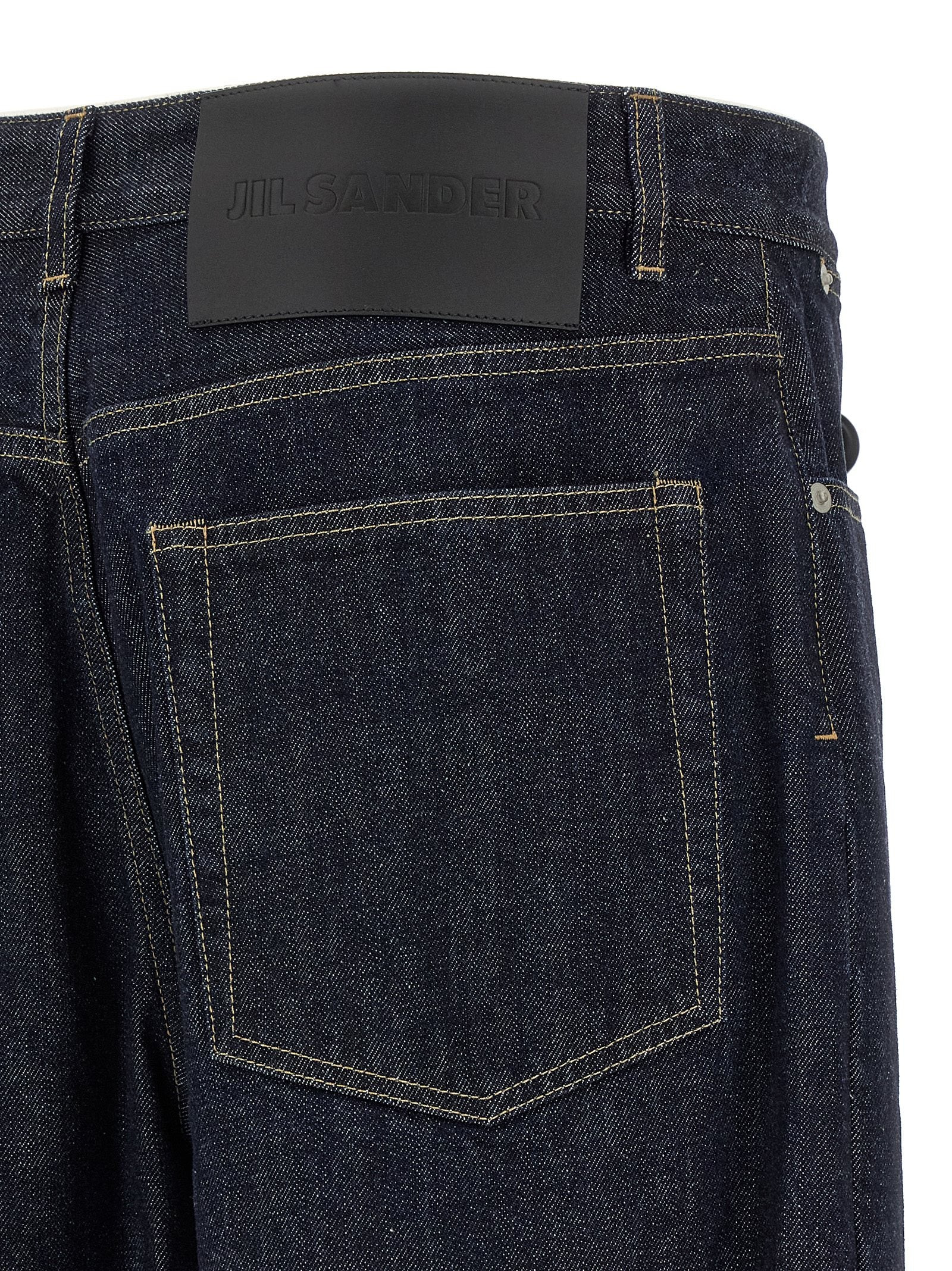 Jil Sander Men Jean Cotton Diagonal - 4