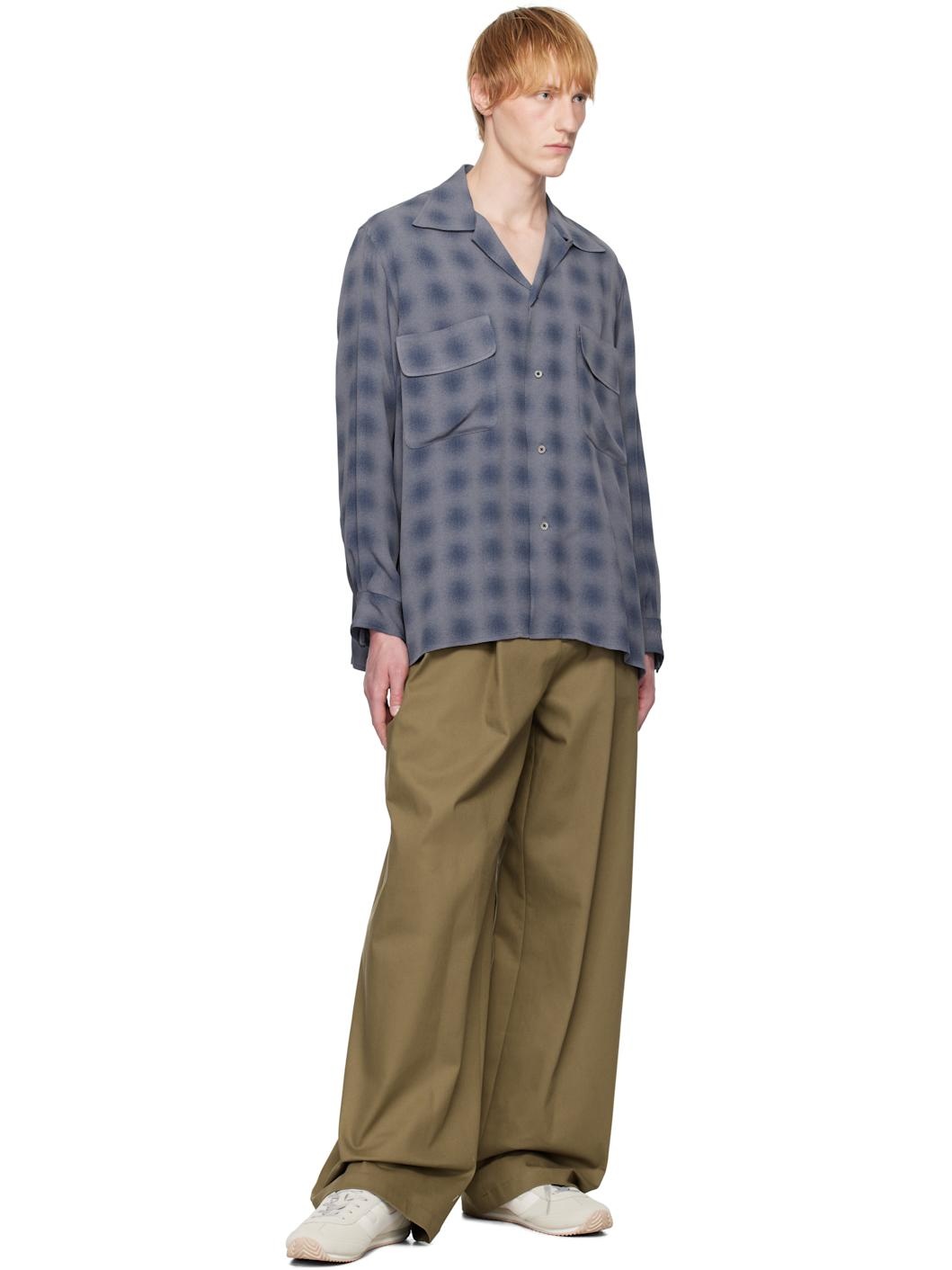 SSENSE Exclusive Brown Twill Trousers - 4