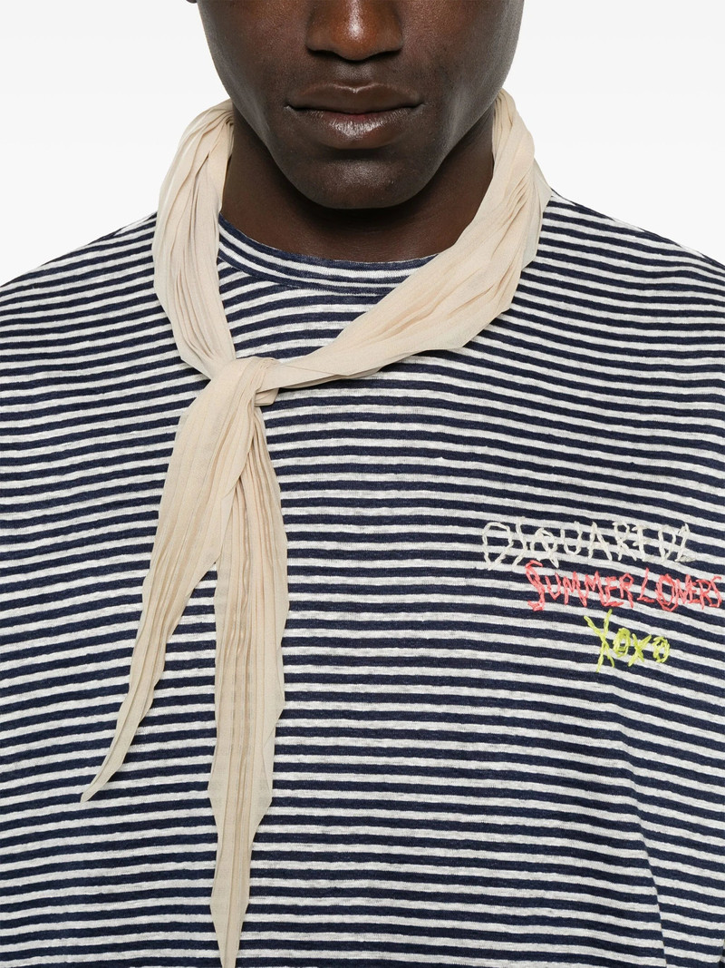 DSQUARED2 Logo-embroidered T-shirt outlook