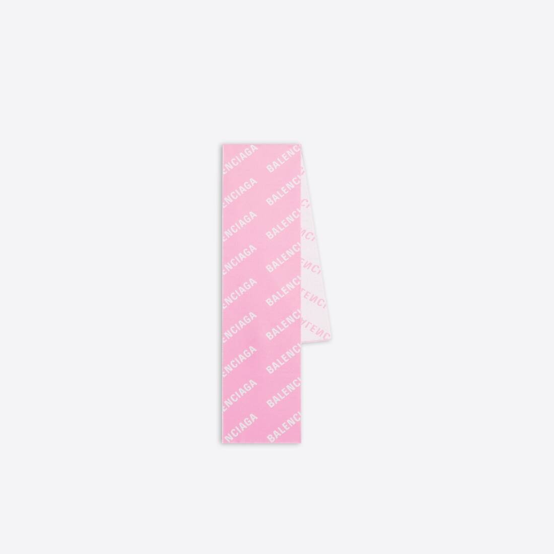 Allover Logo Macro Scarf in Pink - 2