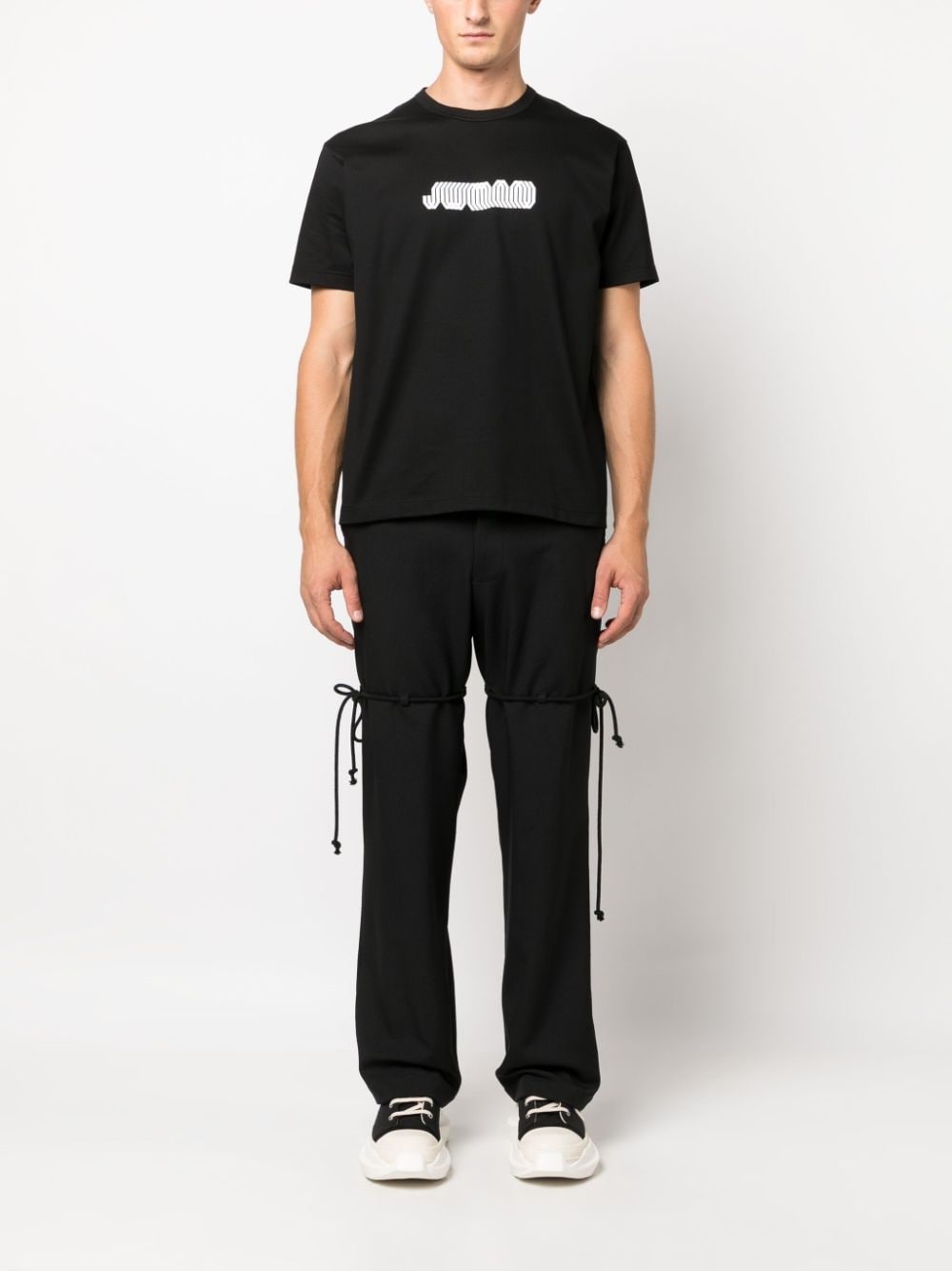logo-print cotton T-shirt - 2