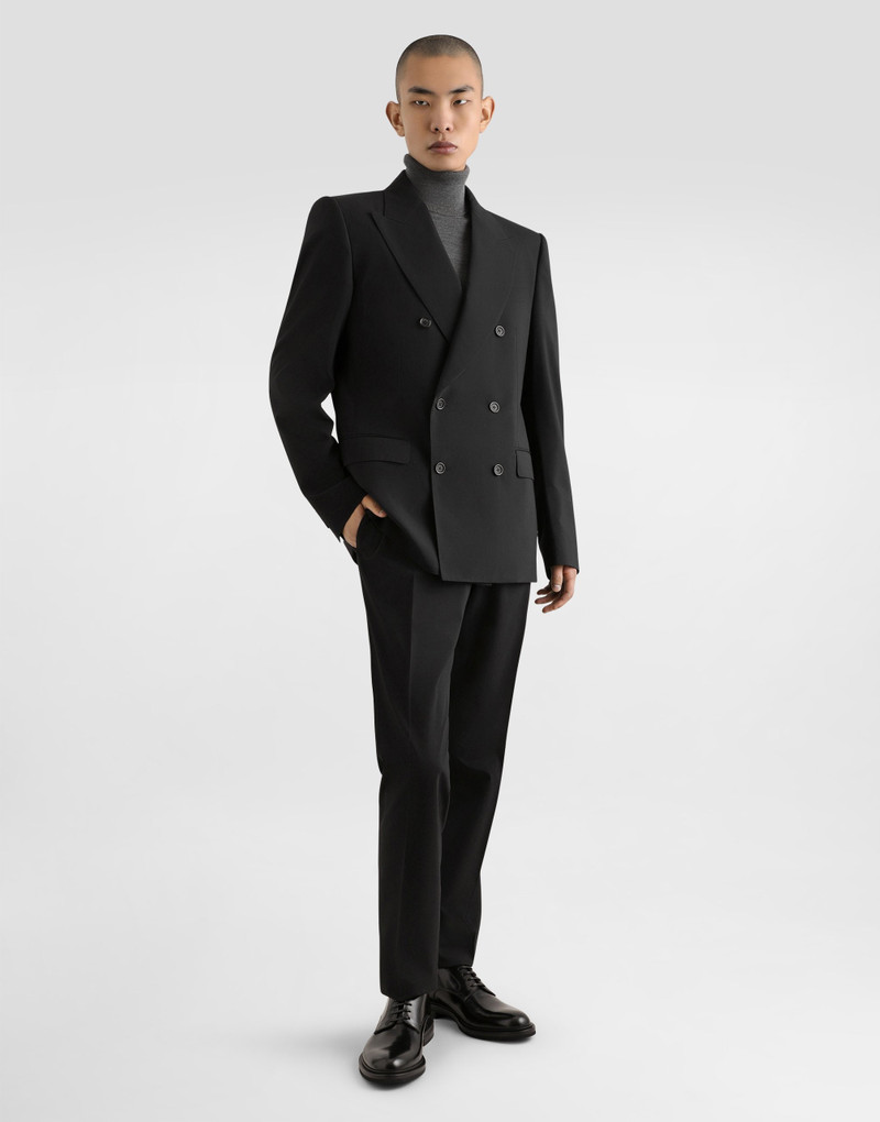 Dolce & Gabbana Double-breasted stretch wool Sicilia-fit suit outlook