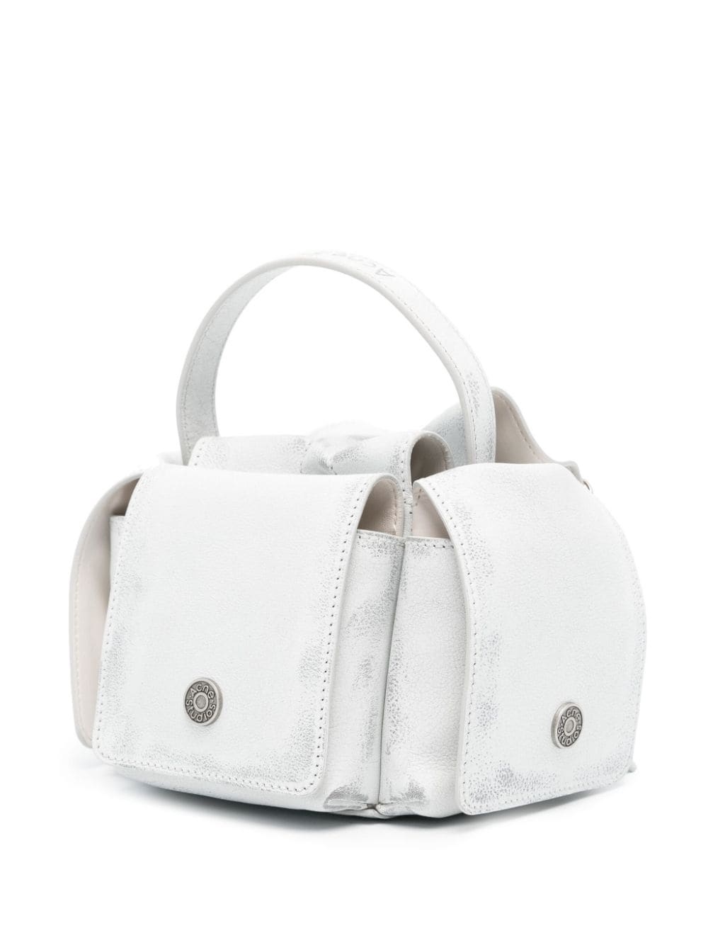 logo-pendant leather mini bag - 3