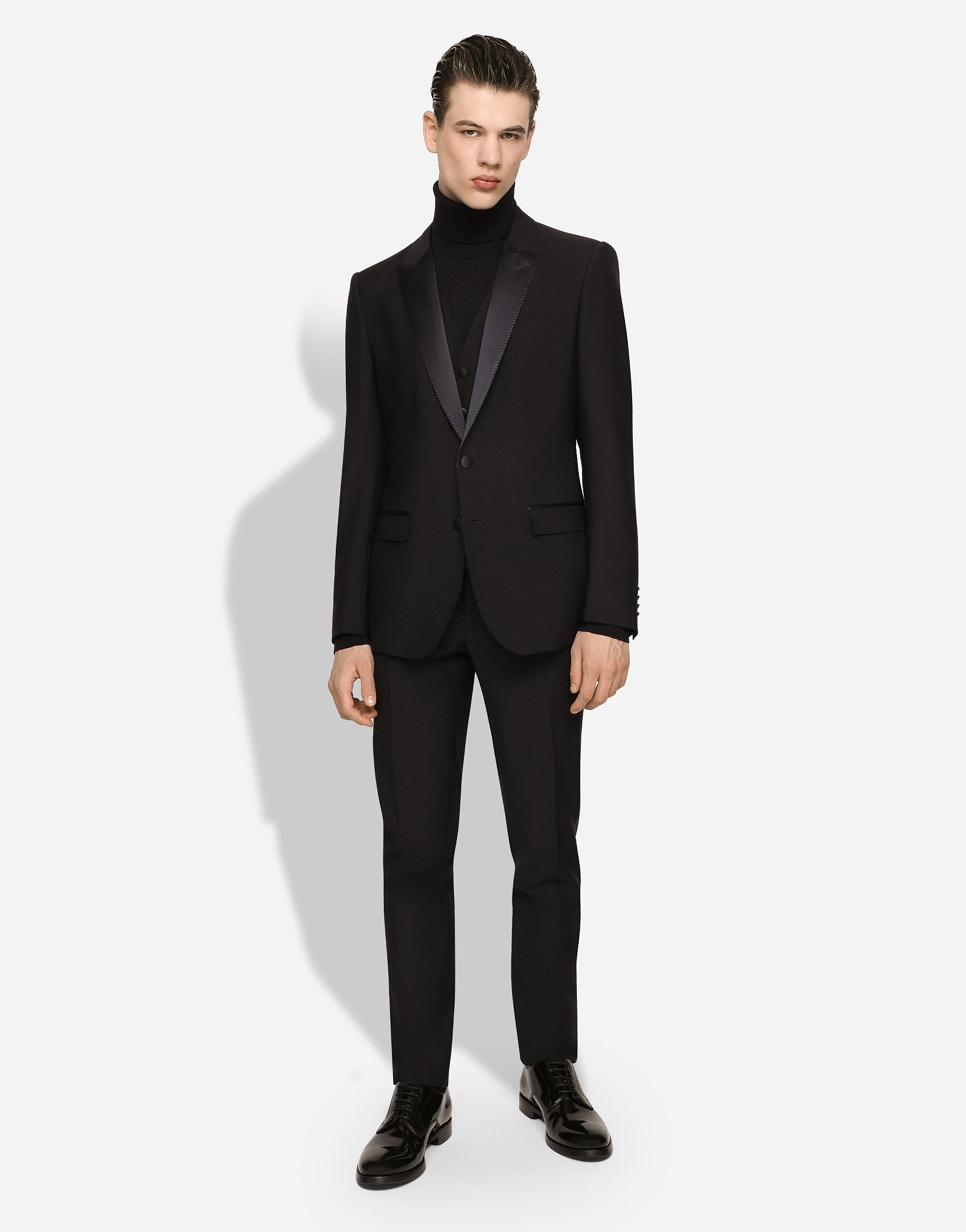 Single-breasted wool Martini-fit tuxedo suit - 2