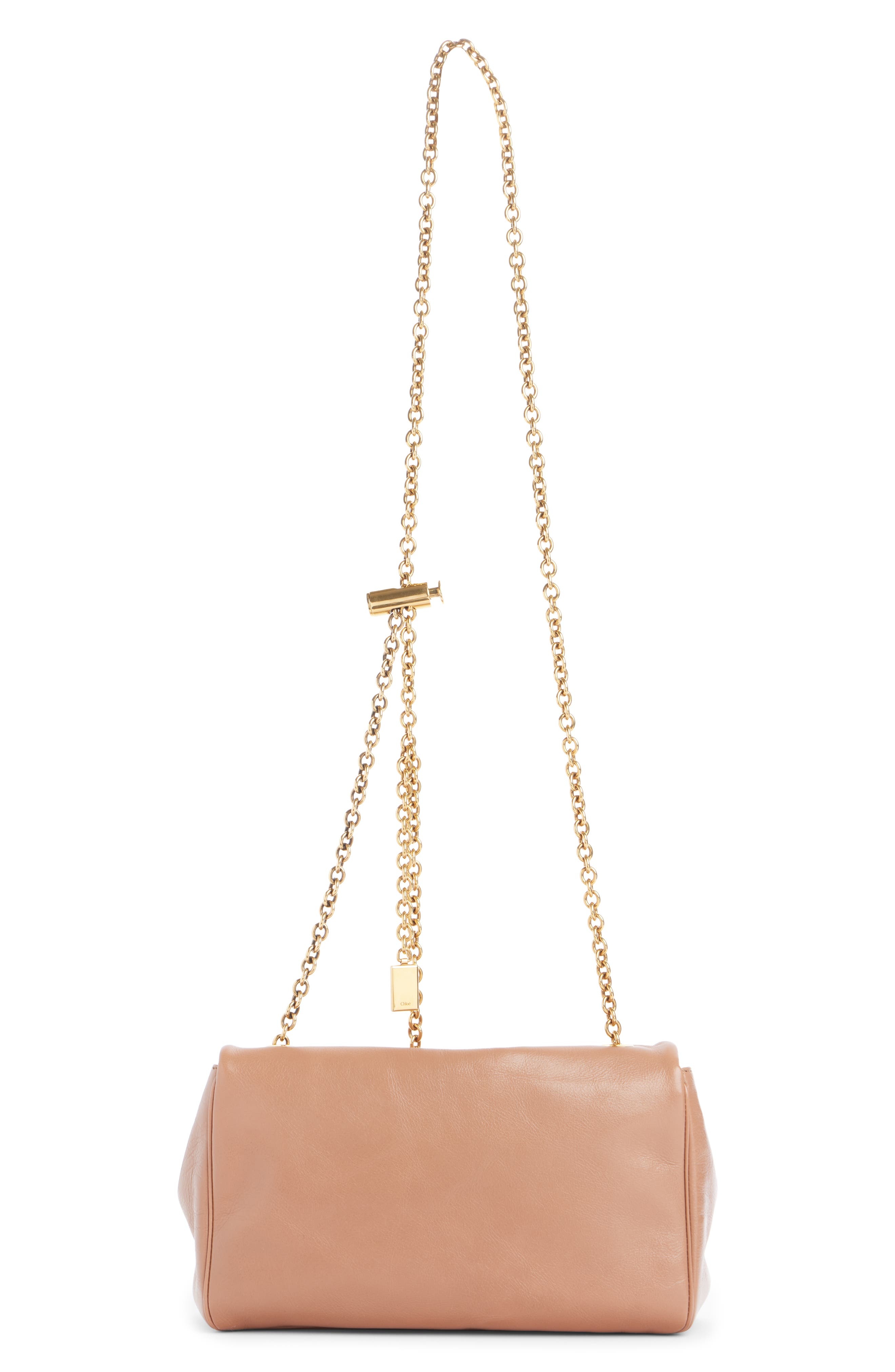 Chloé Heritage Leather Shoulder Bag in Woodrose at Nordstrom - 4