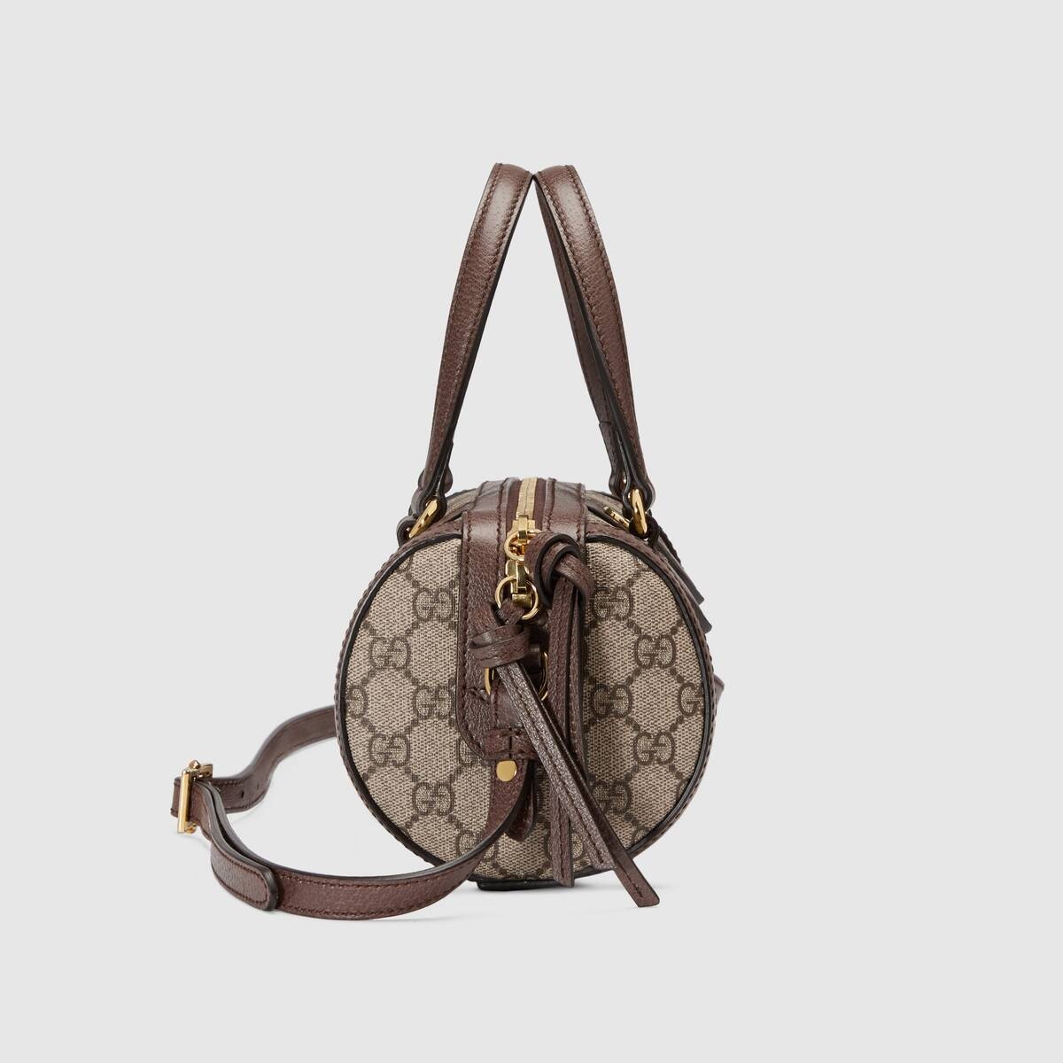 Ophidia GG small Boston bag - 4