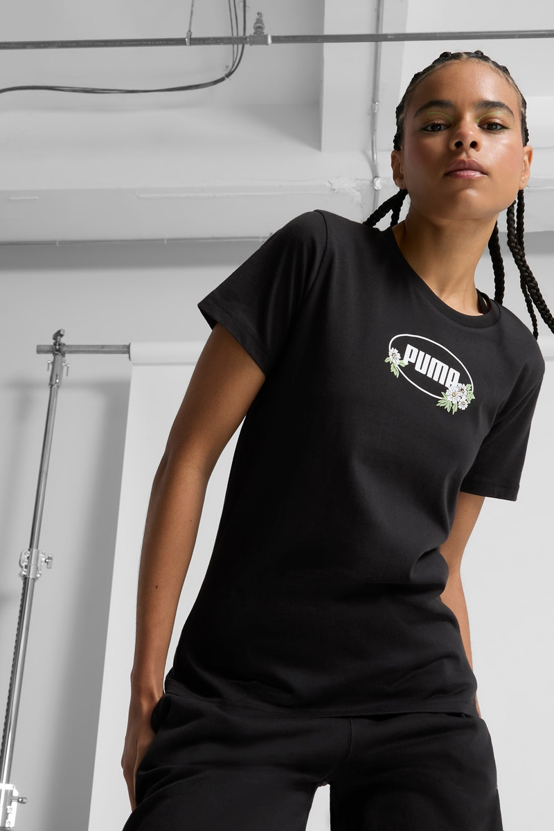 PUMA Graphics Garden Women's Tee outlook