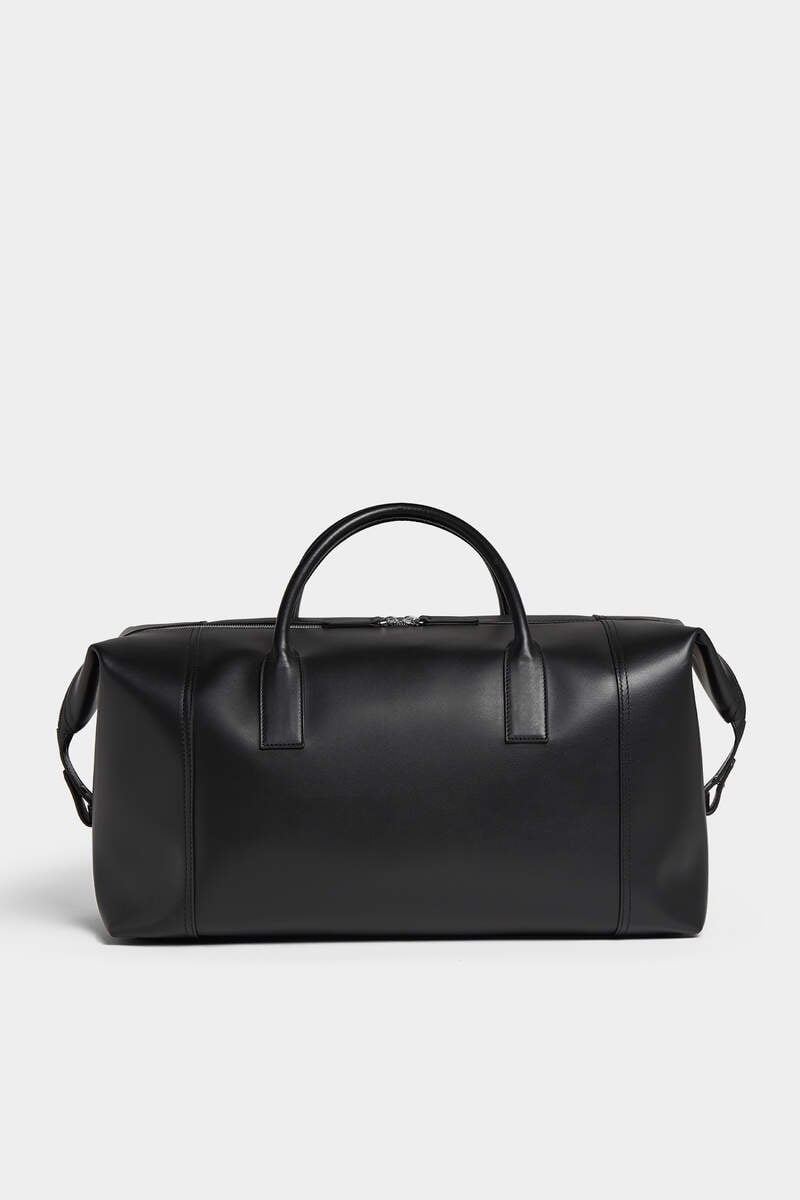DEEP BLACK DUFFLE BAG - 2