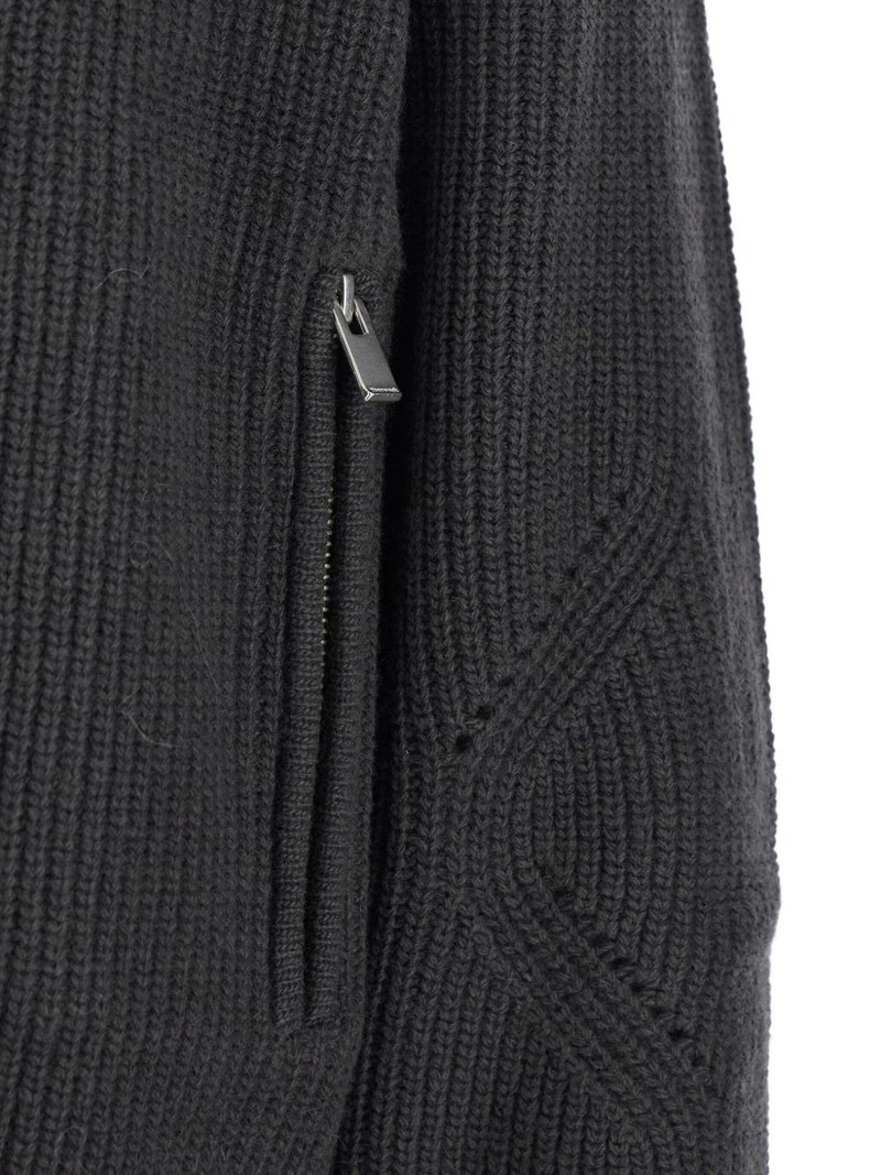 crew-neck zip-fastening cardigan 3