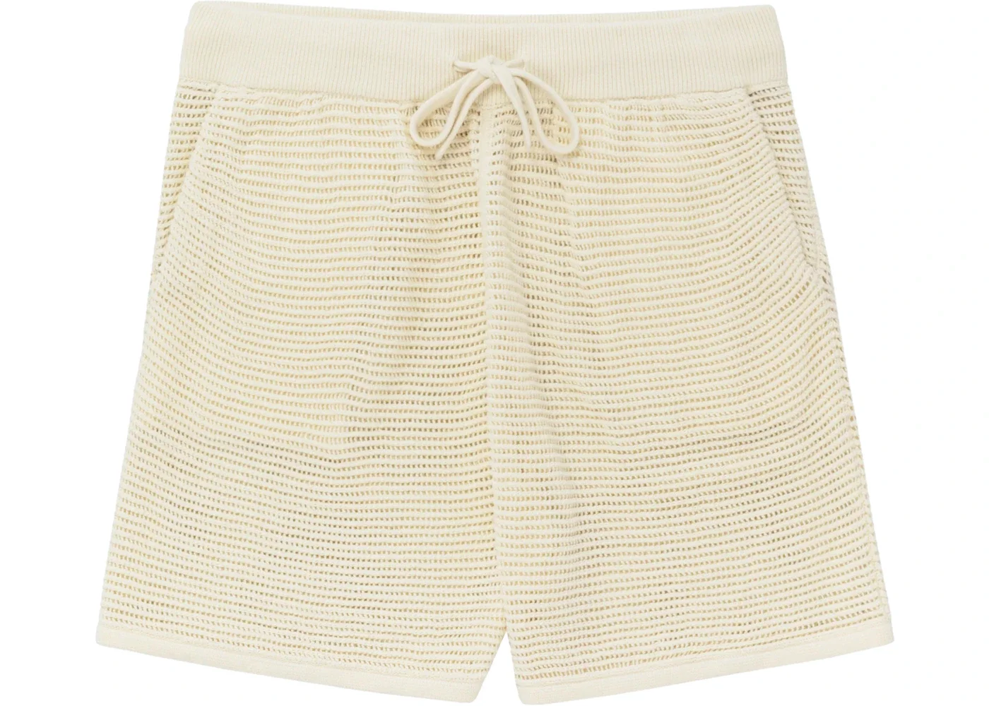 Aime Leon Dore Mesh Knit Short White - 1