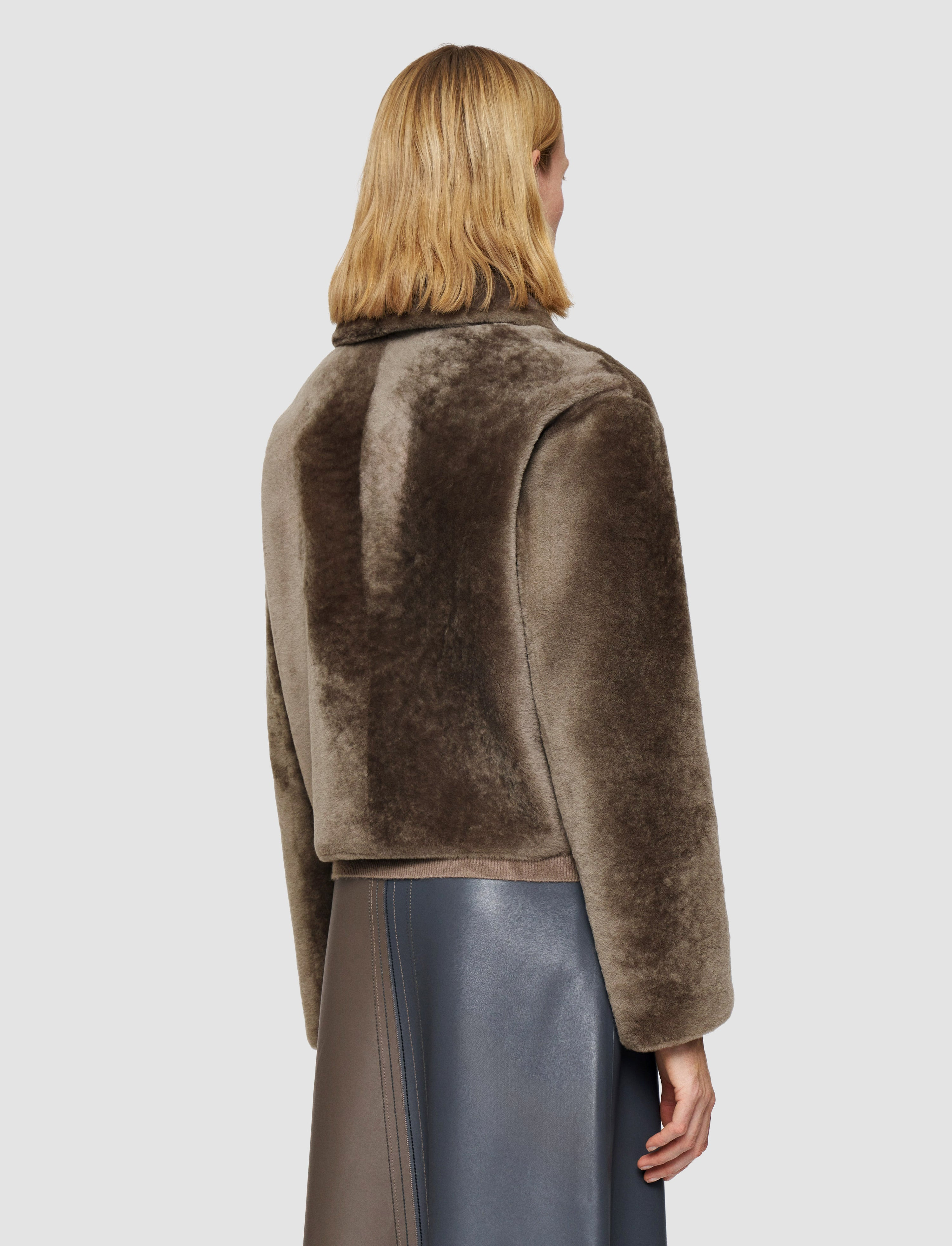 Alloway Reversible Soft Shearling Jacket - 5