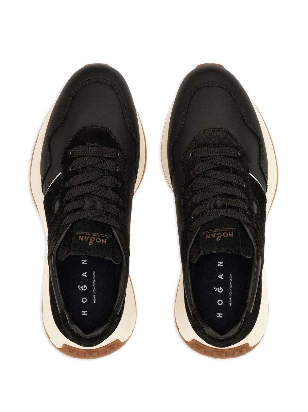 H641 leather sneakers - 6