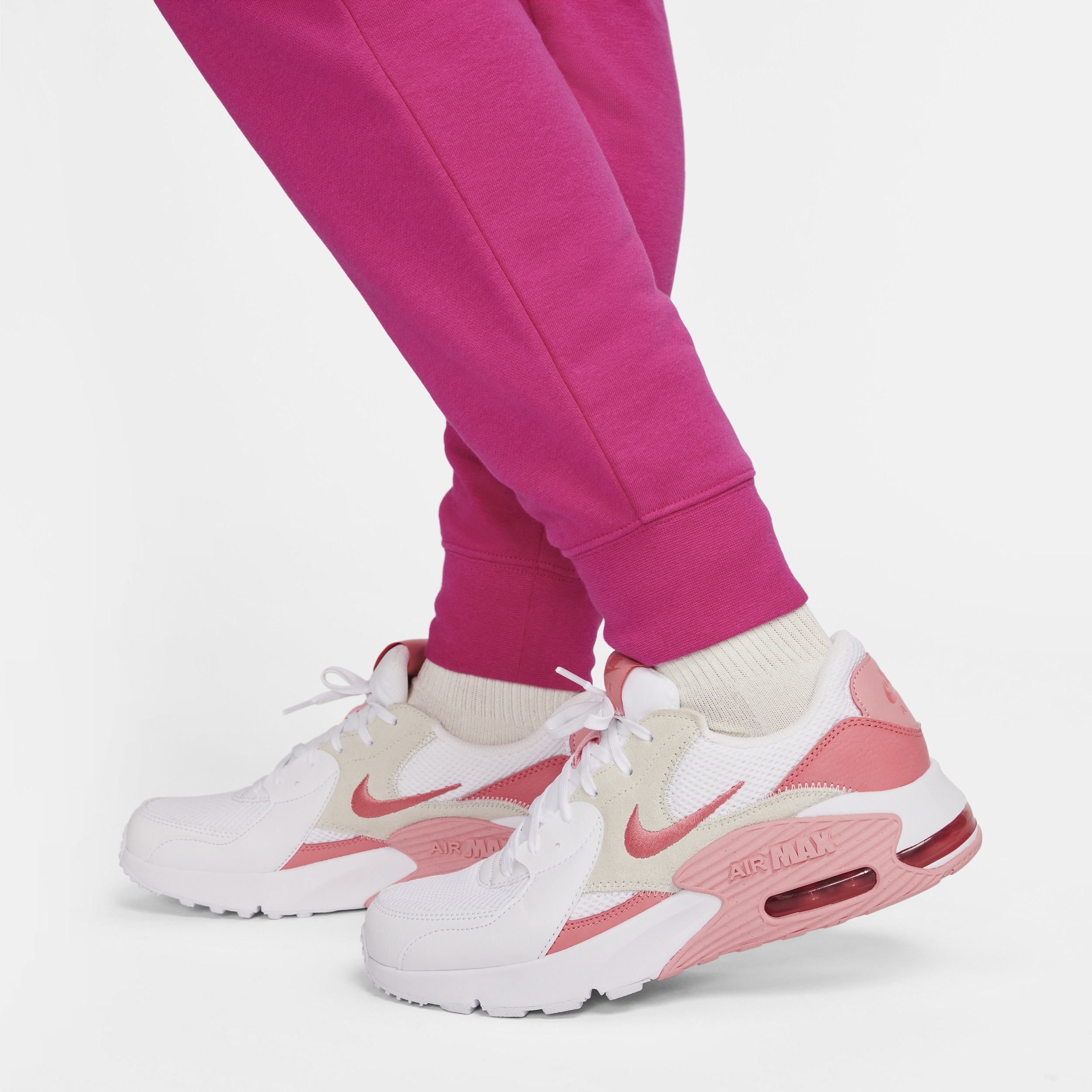 Women's Nike Sportswear Club Fleece Mid-Rise Jogger Pants - 4