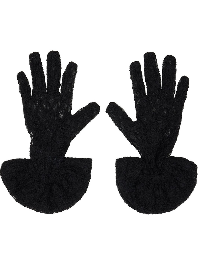ANNA SUI Black Short Gloves outlook