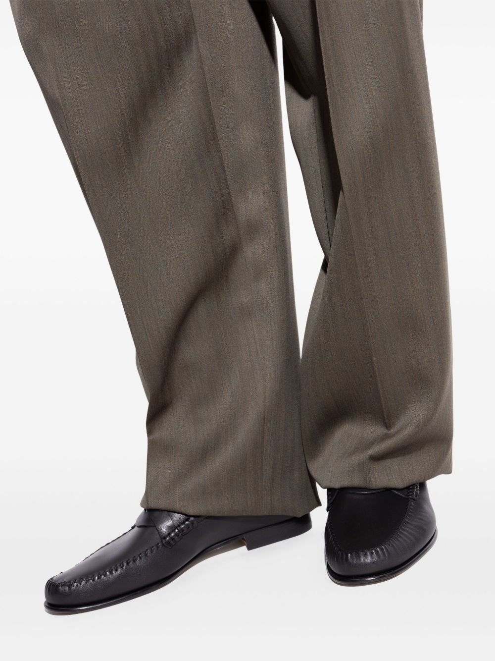 leather loafers - 6
