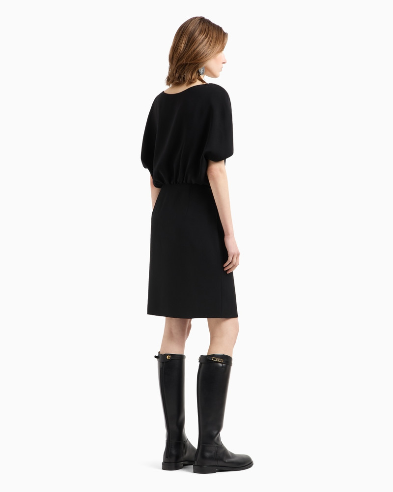 TECHNICAL CADY DRESS WITH BATWING SLEEVES 3