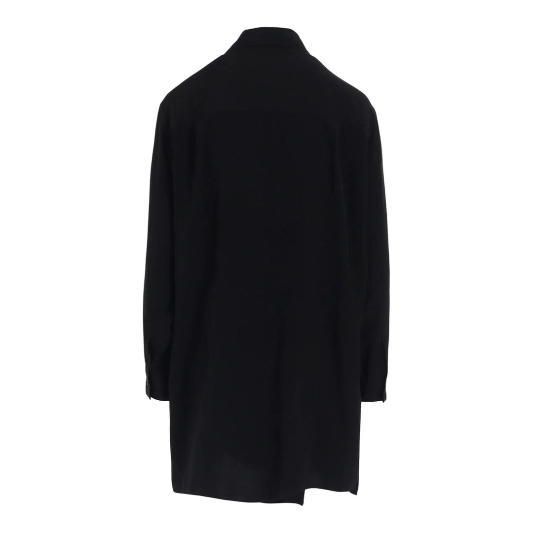 Right Side Slit Asymmetry Blouse - 2