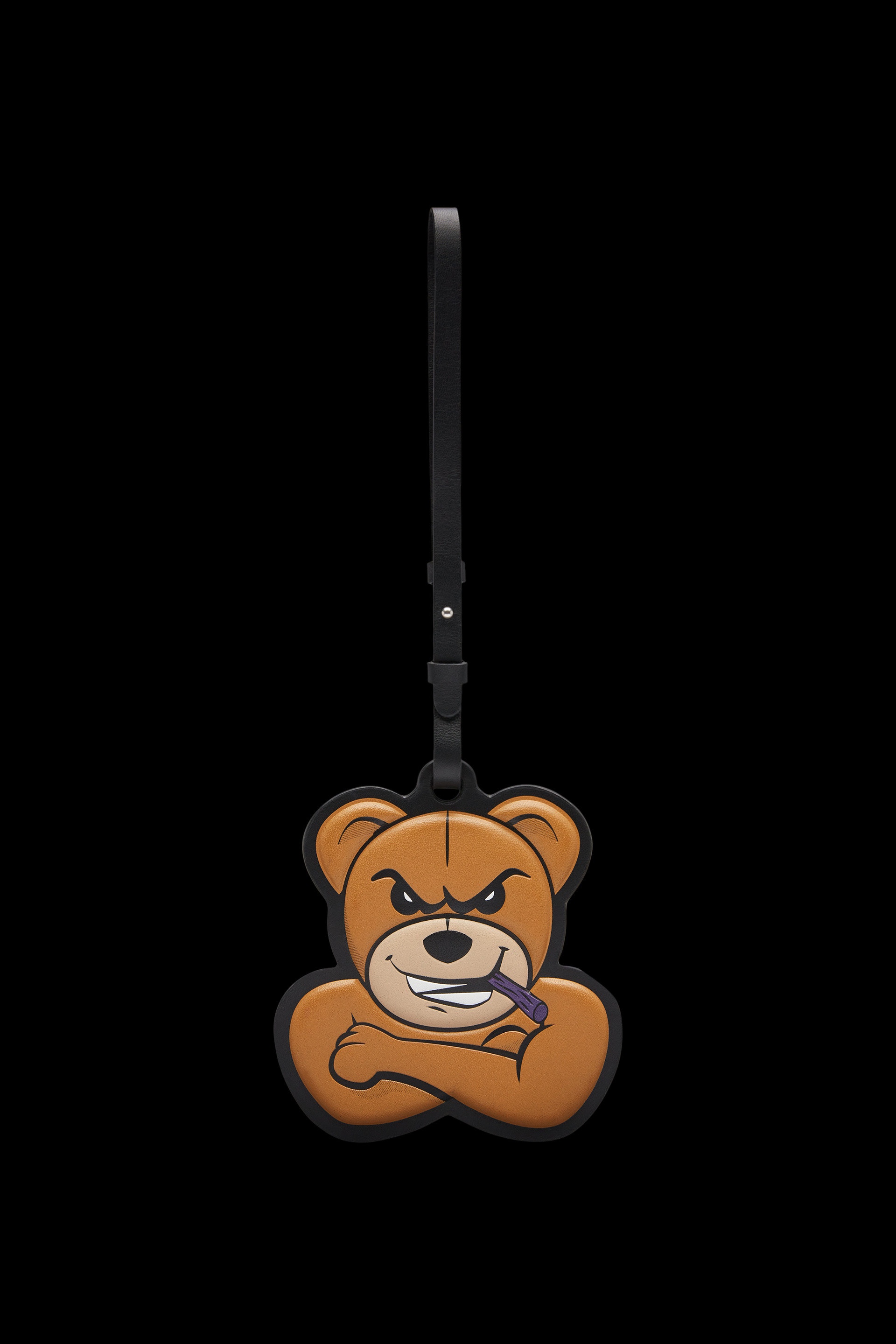 Bear Patch Bag Charm - 1