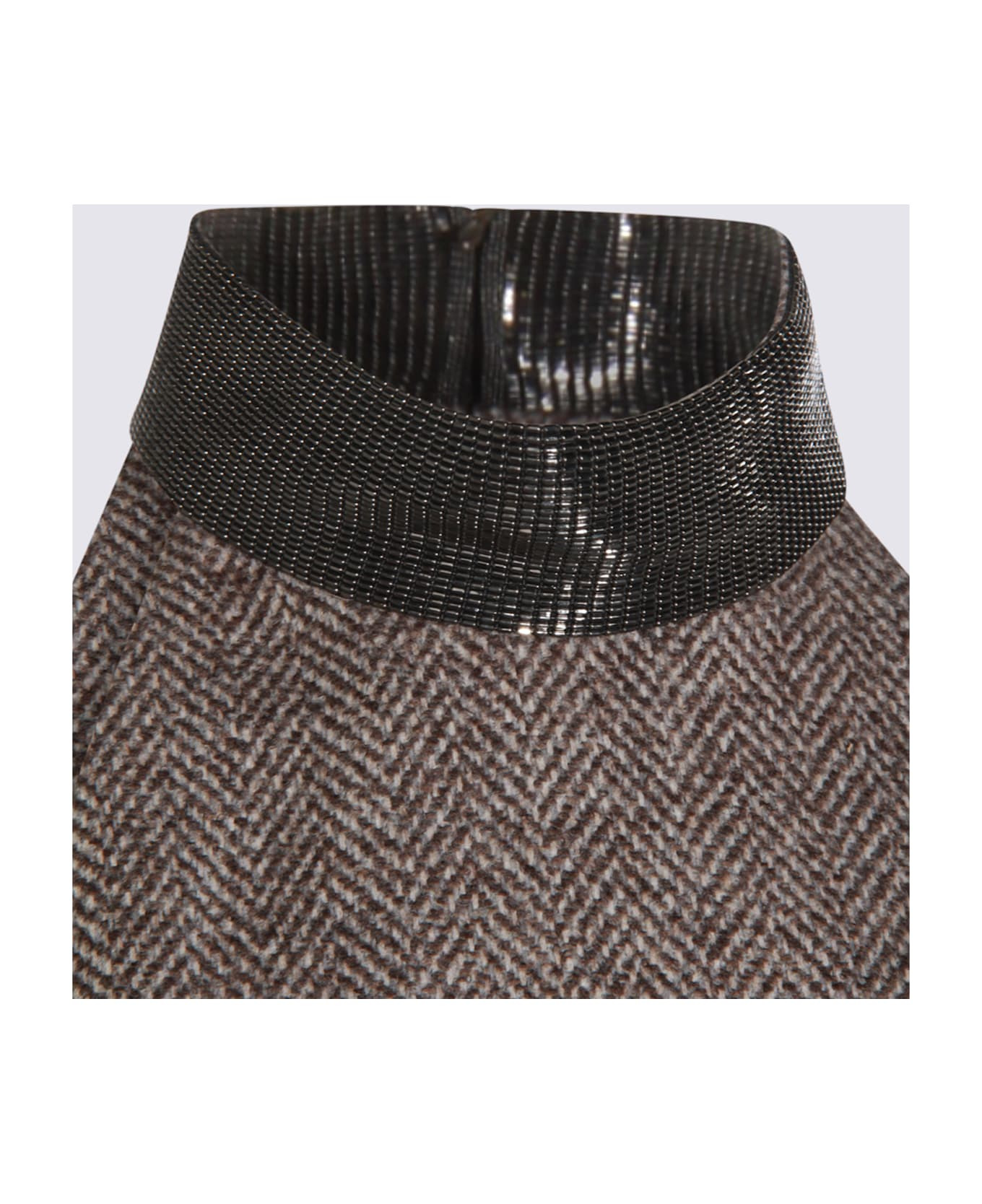 Brown Wool Dress - 3
