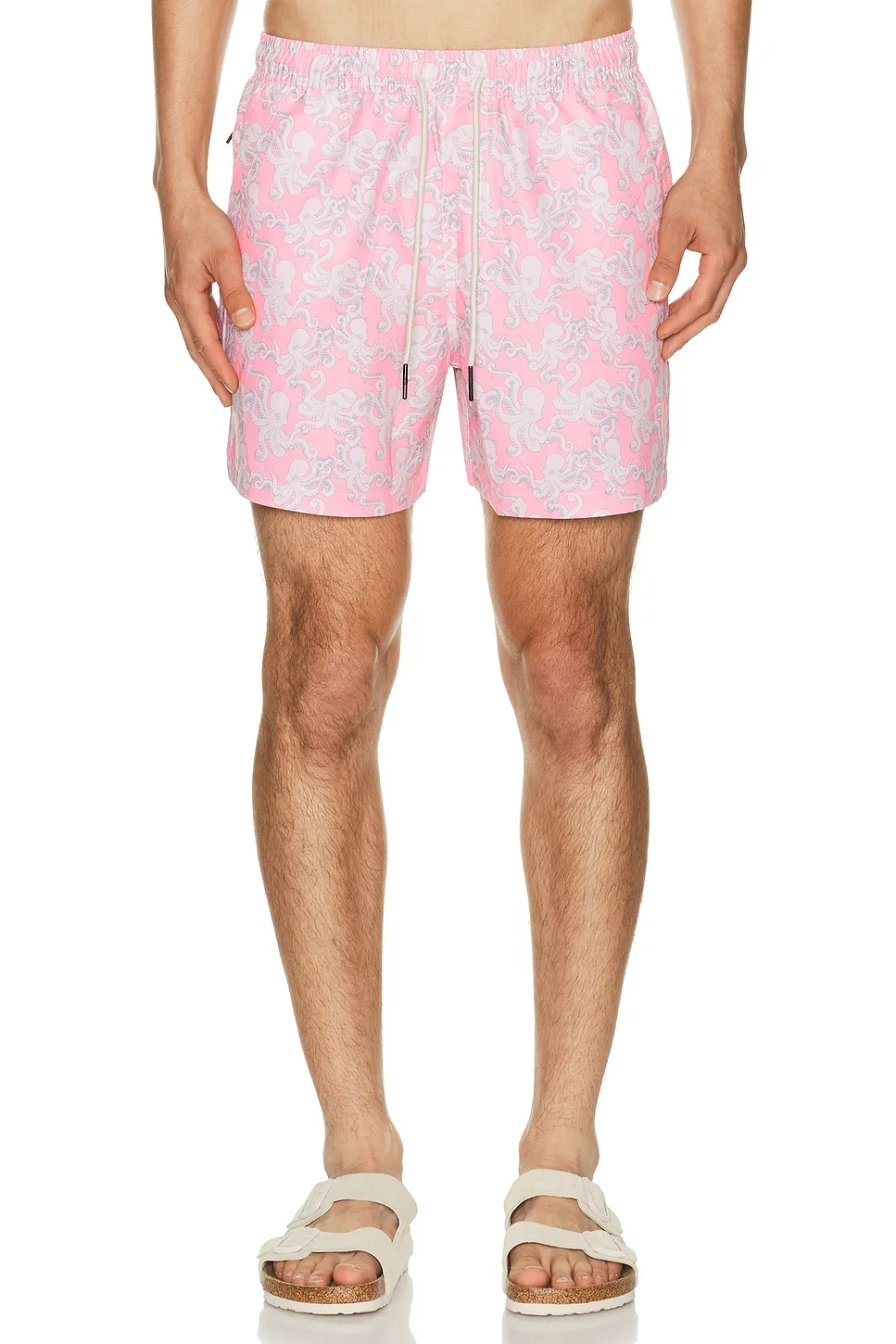 Pink Octo Swim Shorts - 1
