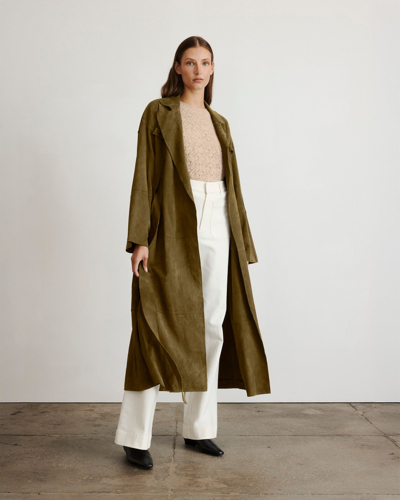 SUEDE CLAYTON COAT 4