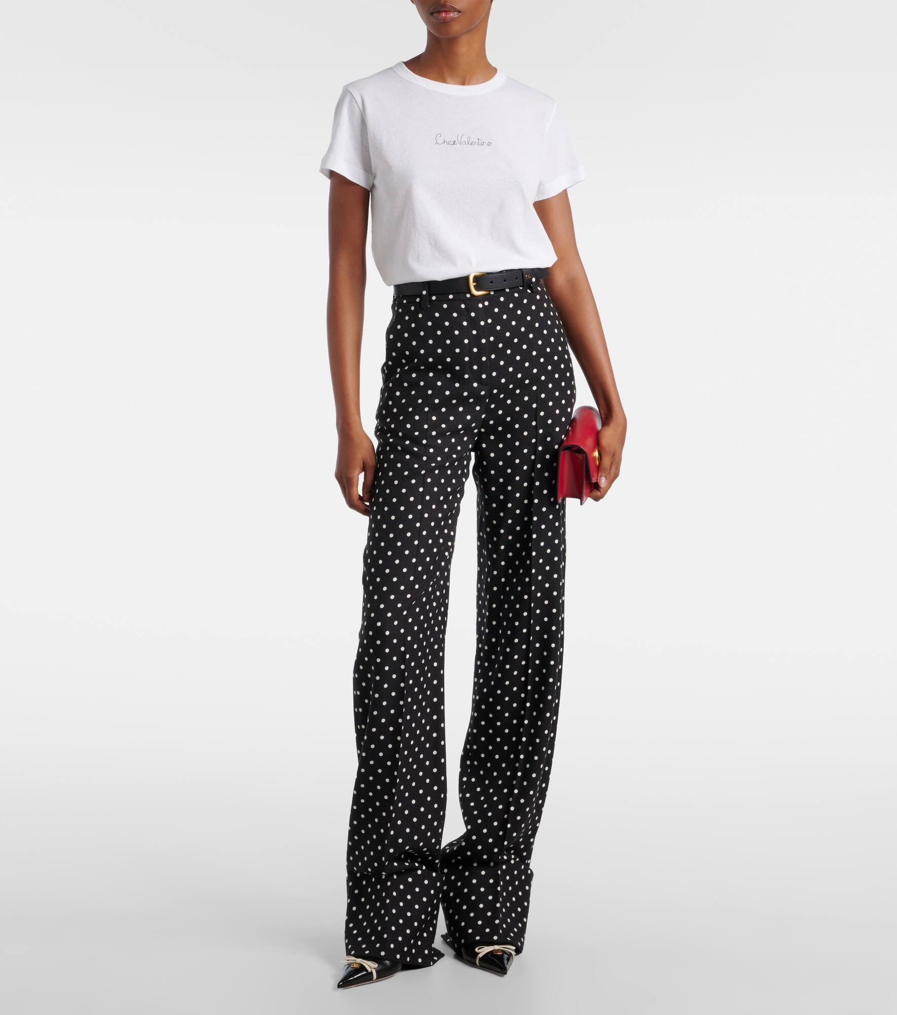 Chez Valentino cotton jersey T-shirt - 2
