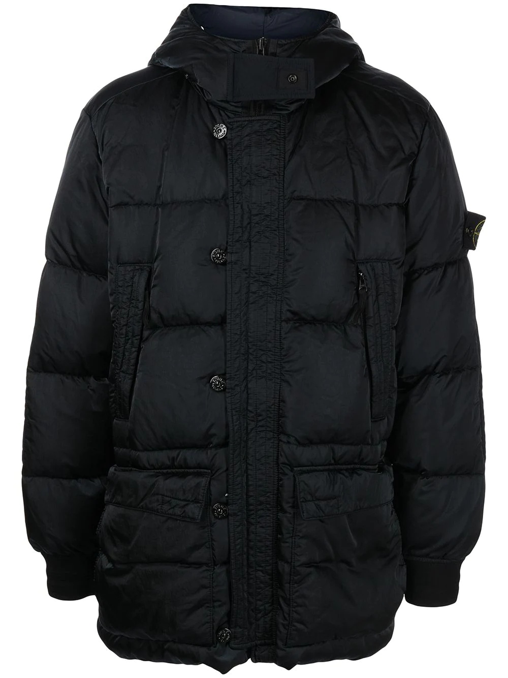 Raso hooded puffer jacket - 1