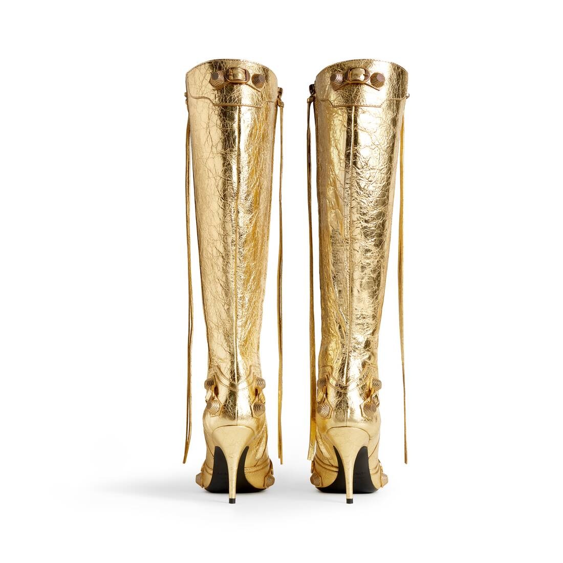 Balenciaga boots womens gold online