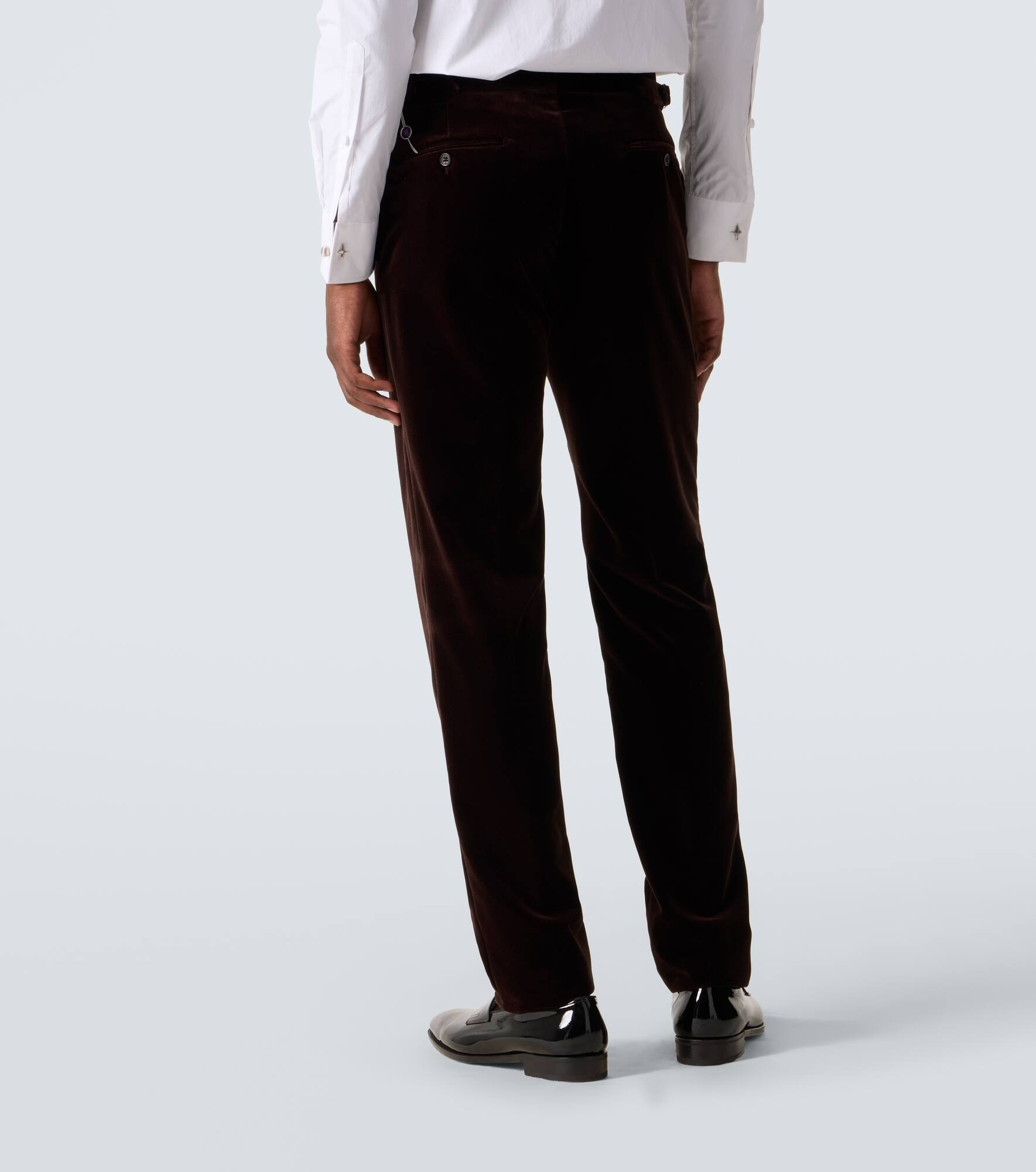 Gregory cotton velvet suit pants - 4
