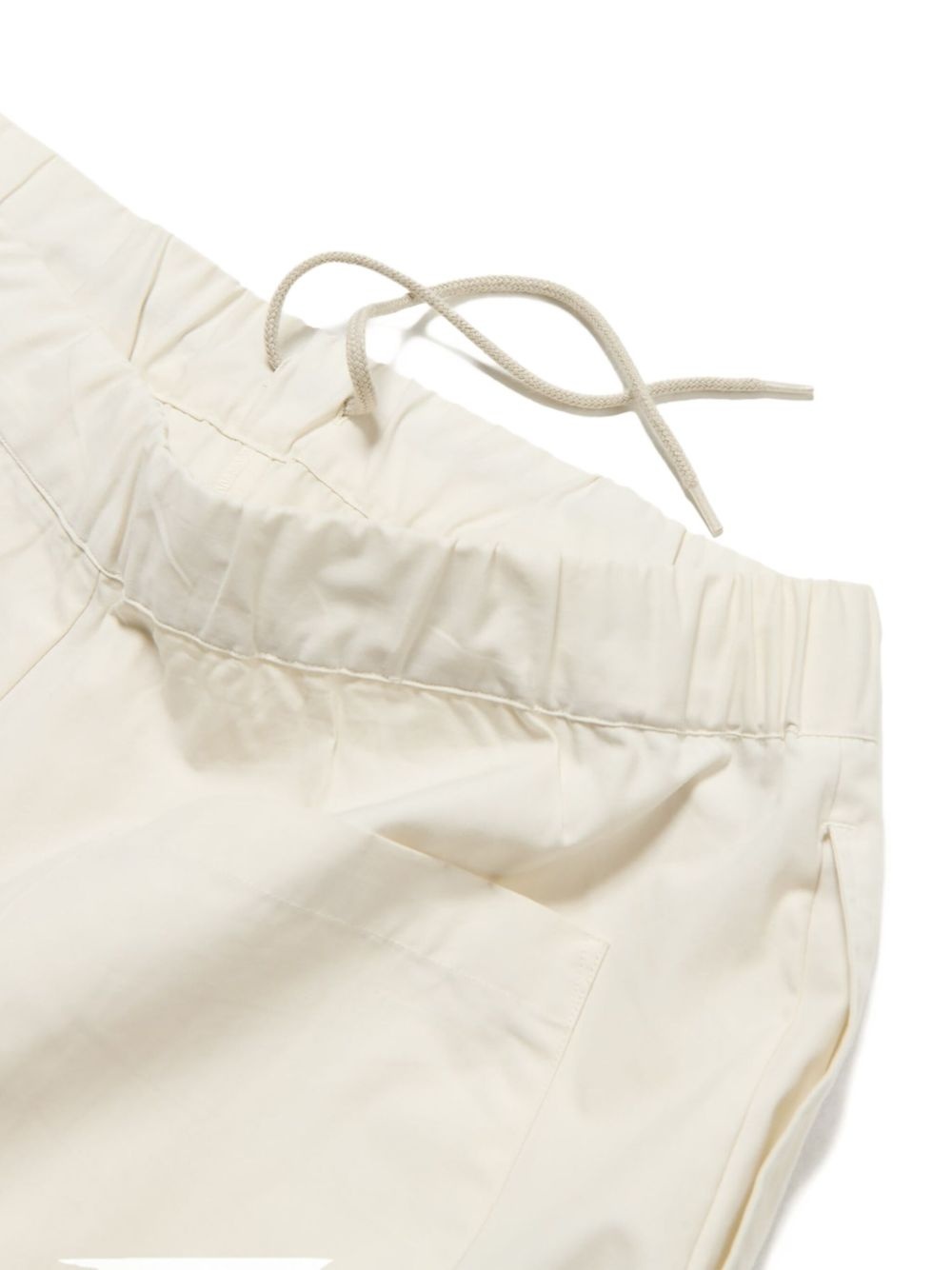drawstring-waist shorts - 3
