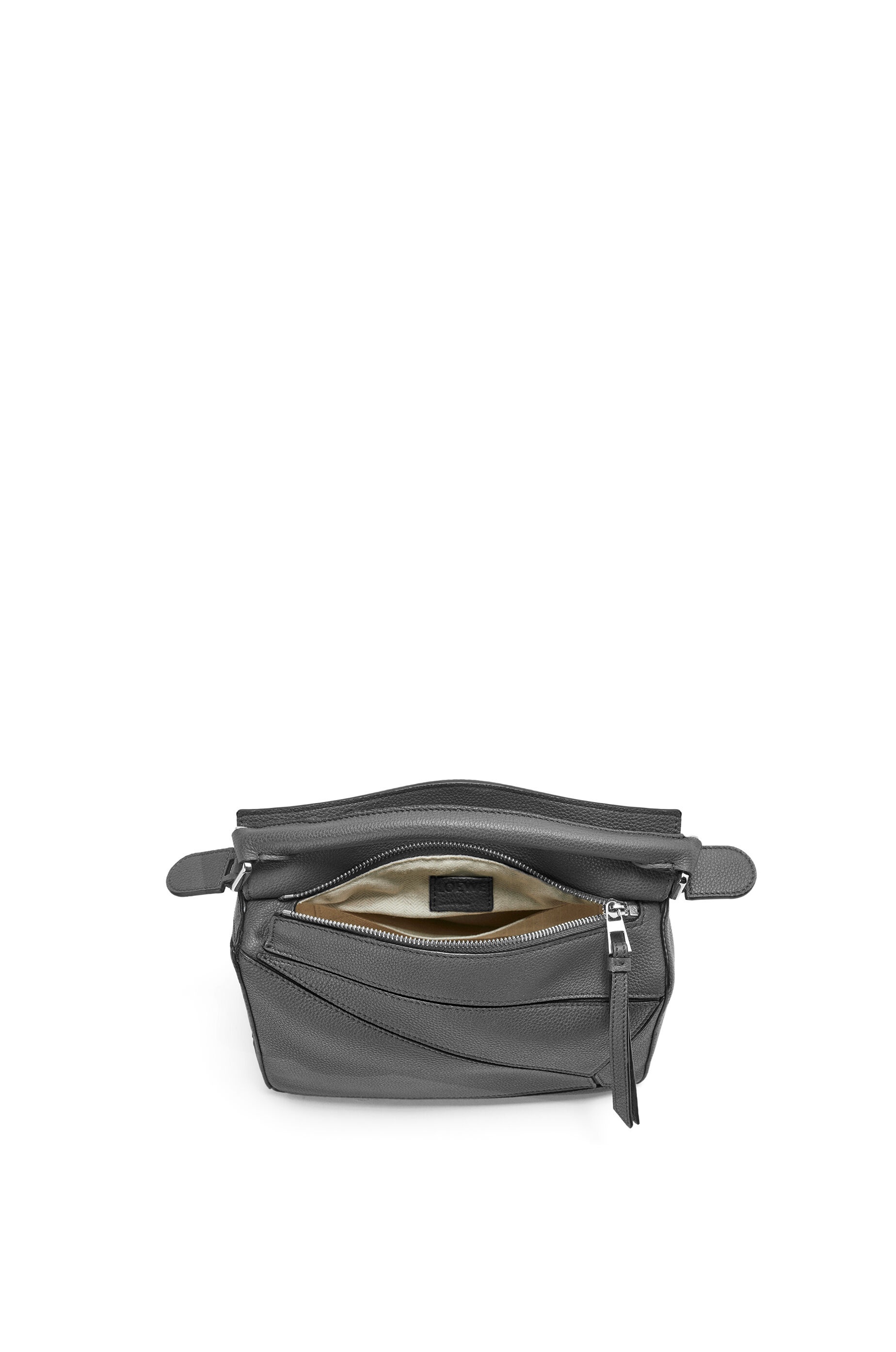 Small Puzzle bag in soft grained calfskin - 6