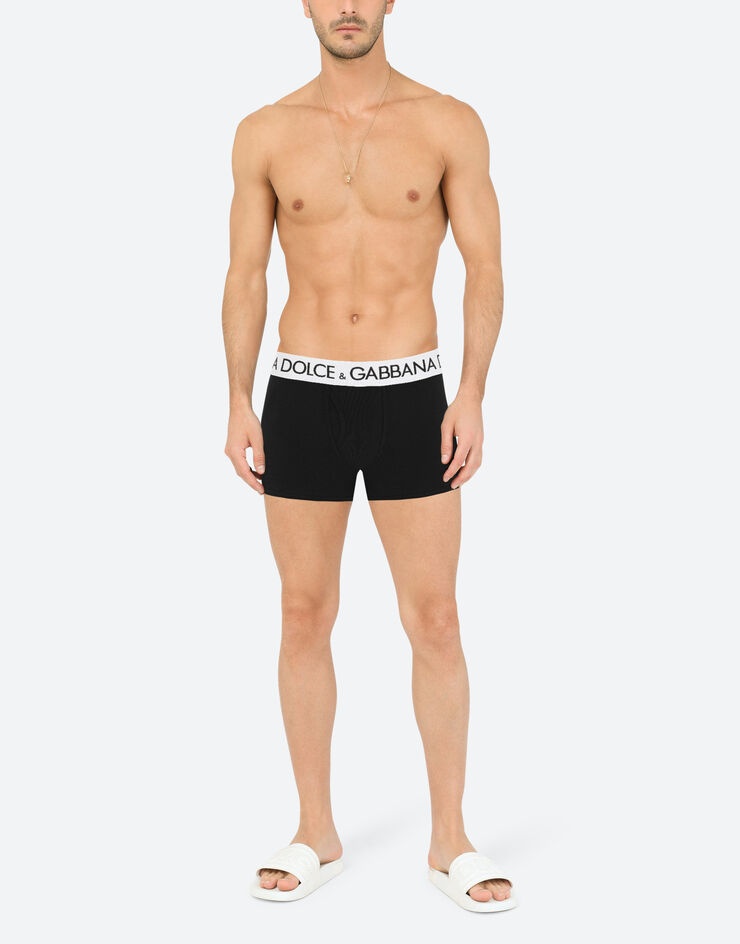 Long-leg two-way stretch cotton boxers - 2