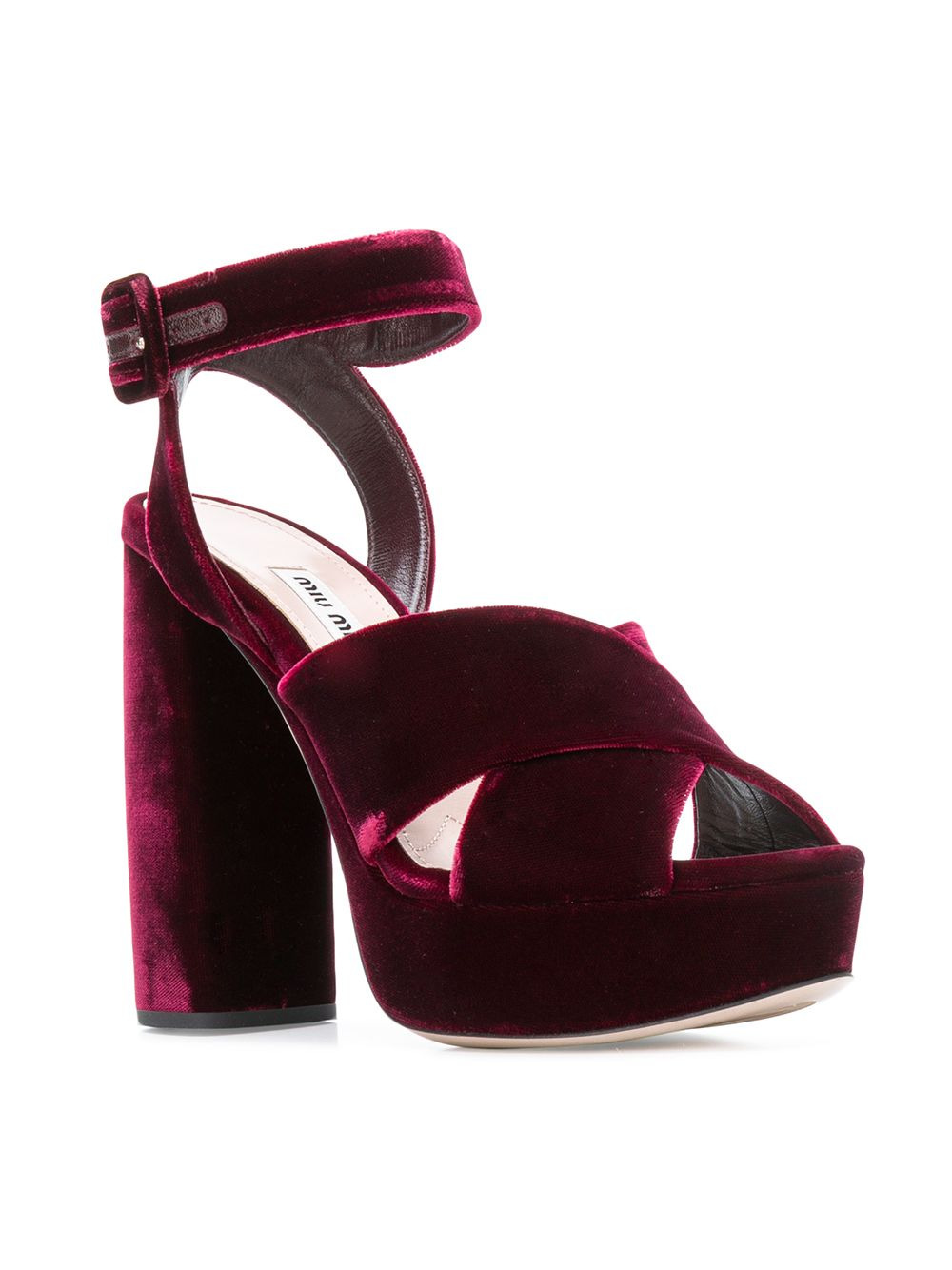 double strap platform sandals - 2
