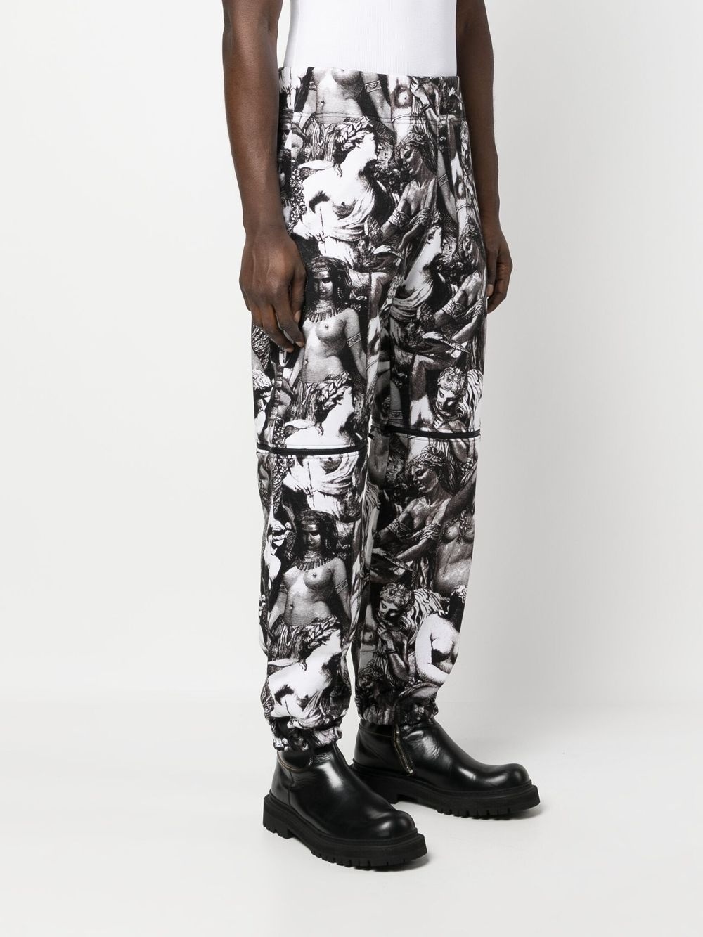 graphic-print track pants - 3