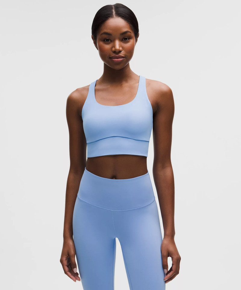 lululemon Energy Longline Bra Medium Support, B-D Cups *Evolve 1
