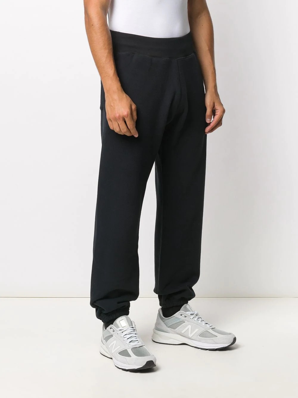 logo patch track trousers - 3