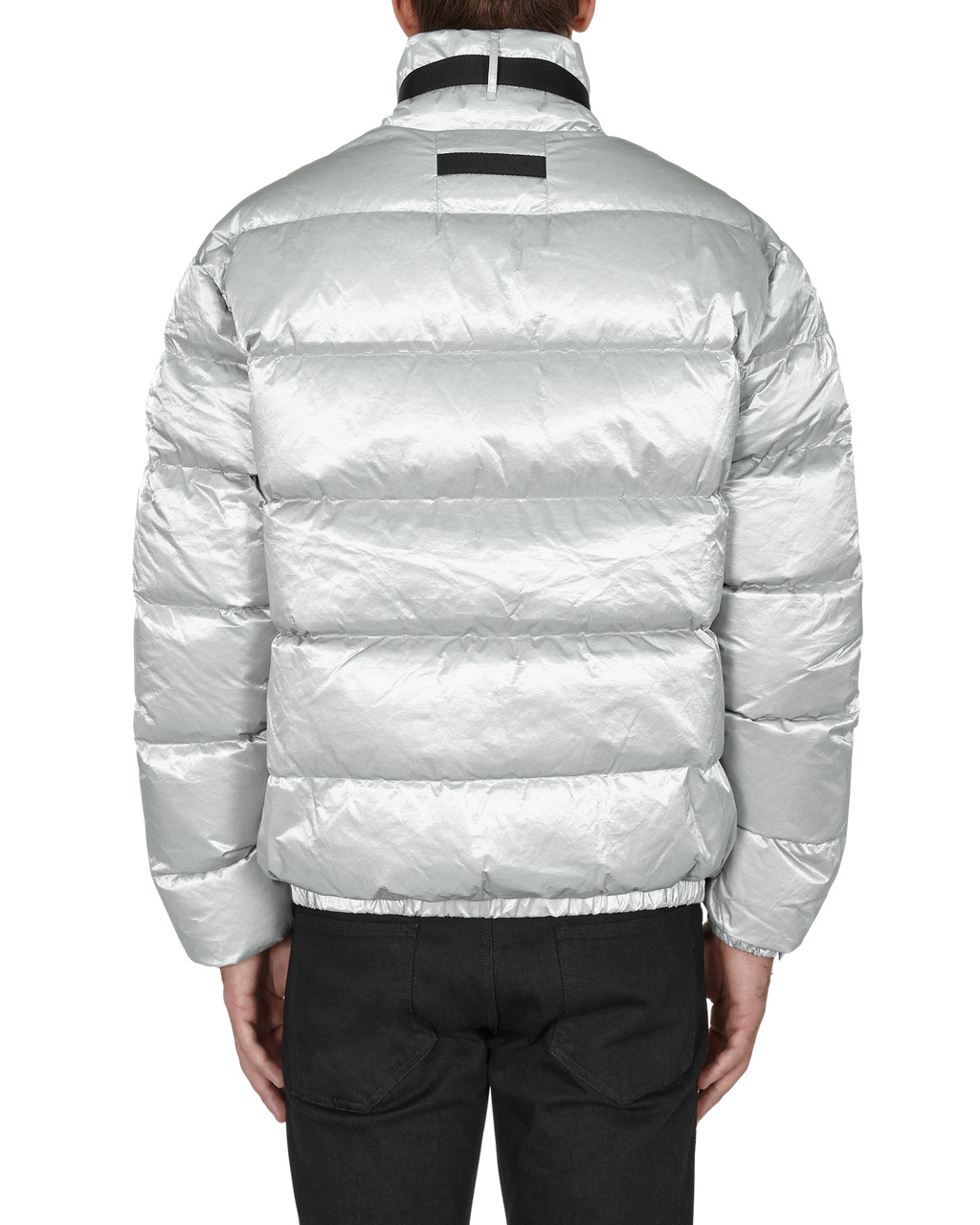 PUFFER COAT W SILVER  BUCKLE - 5