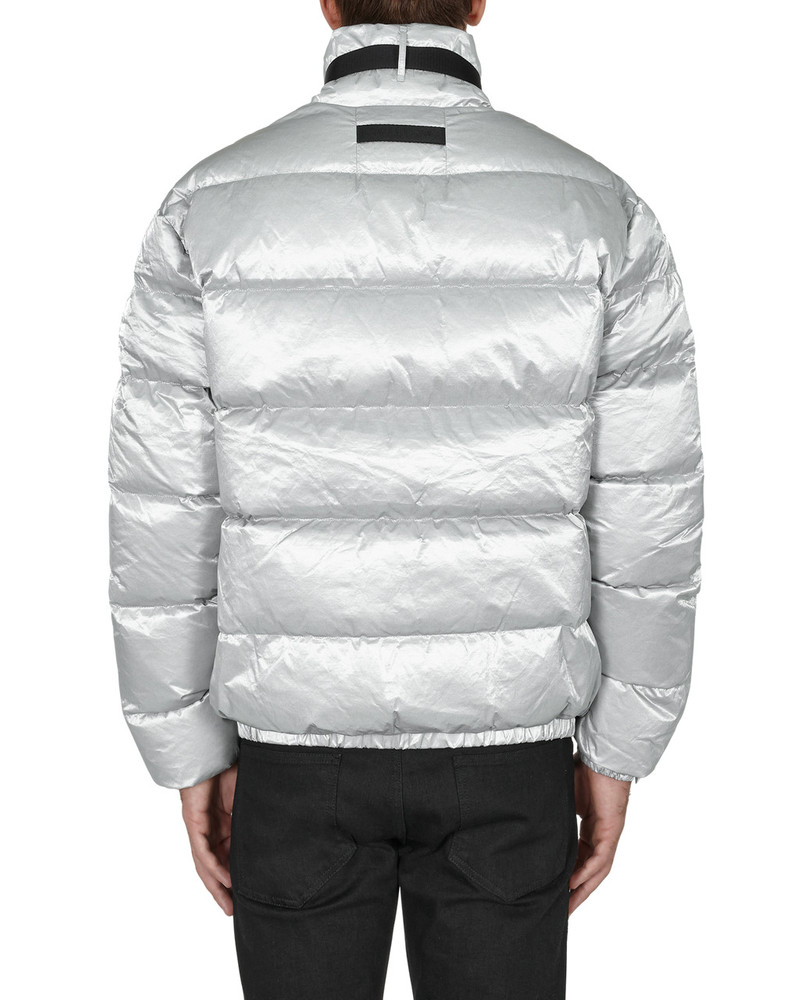 PUFFER COAT W SILVER  BUCKLE 5