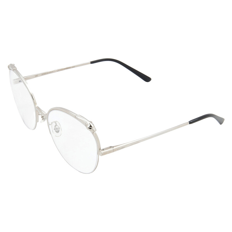 Cartier Panthere de Cartier Demo Oval Ladies Eyeglasses CT0151O 002 55 - 4