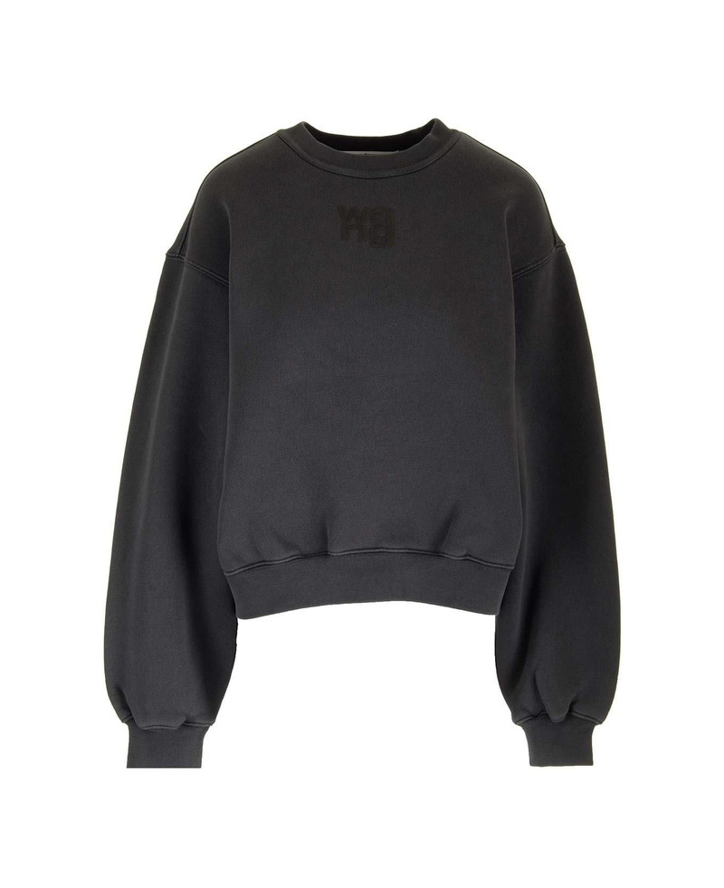Alexander Wang puff logo sweatshirt in terry outlook