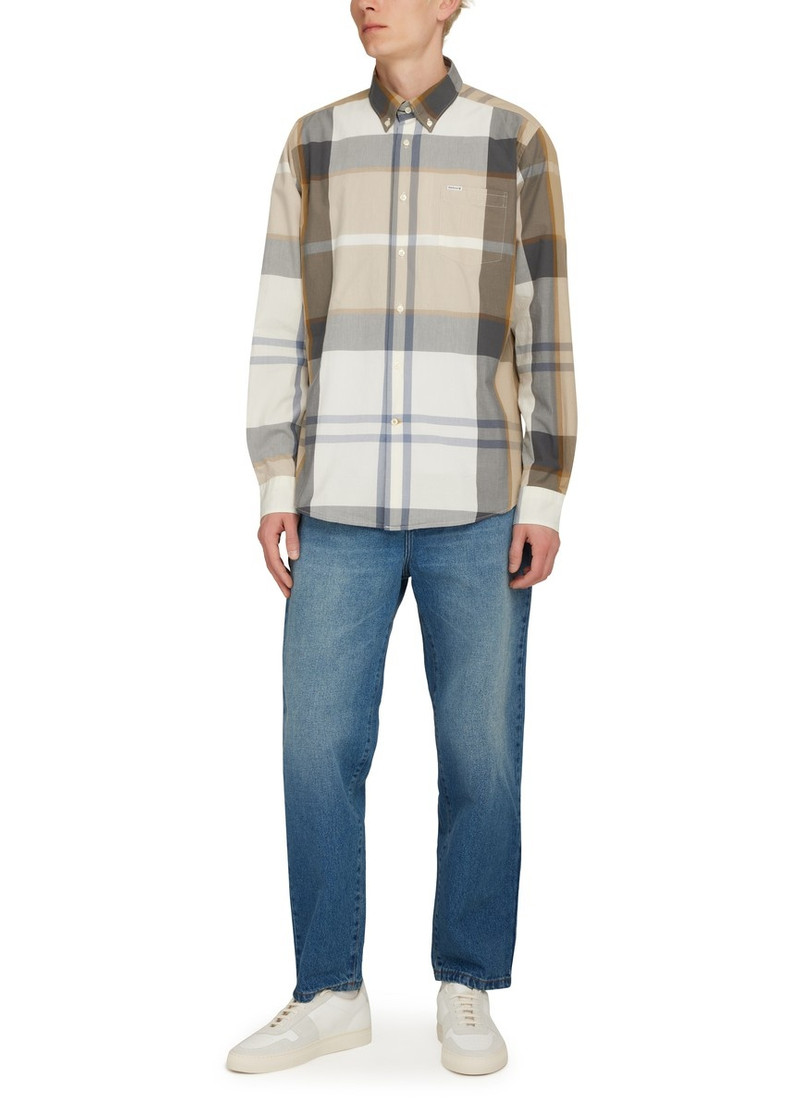 Barbour Barbour Harris patterned long sleeve shirt outlook