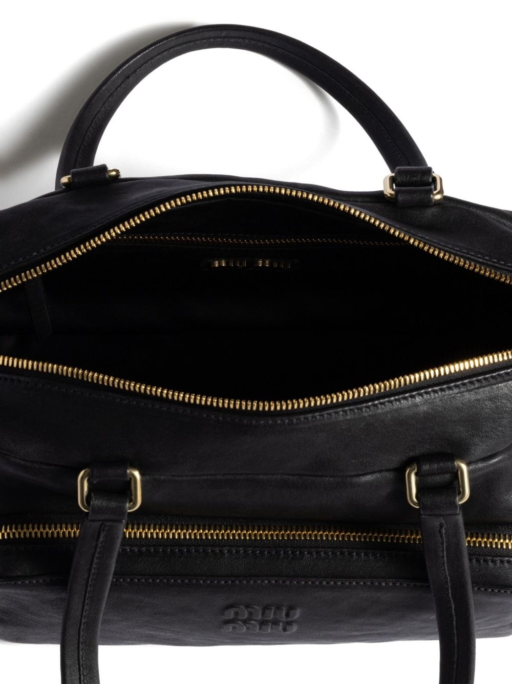 leather tote bag - 5