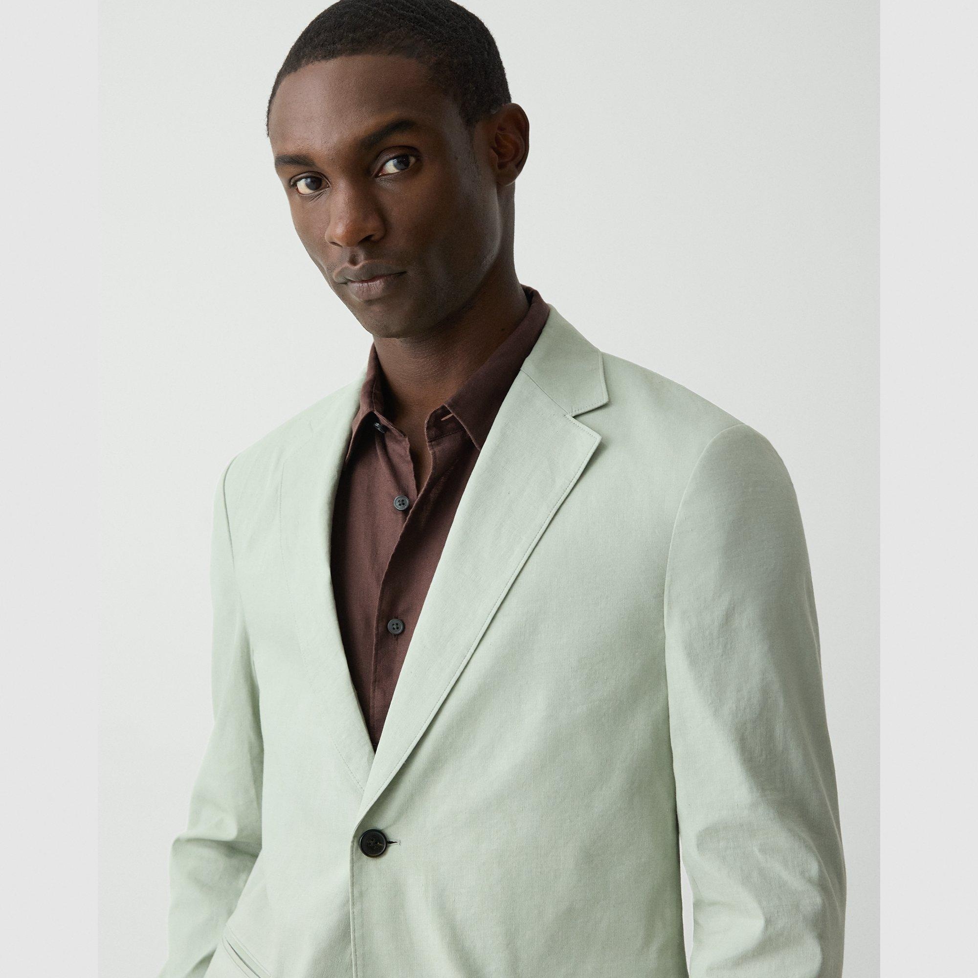 Clinton Blazer in Good Linen - 5