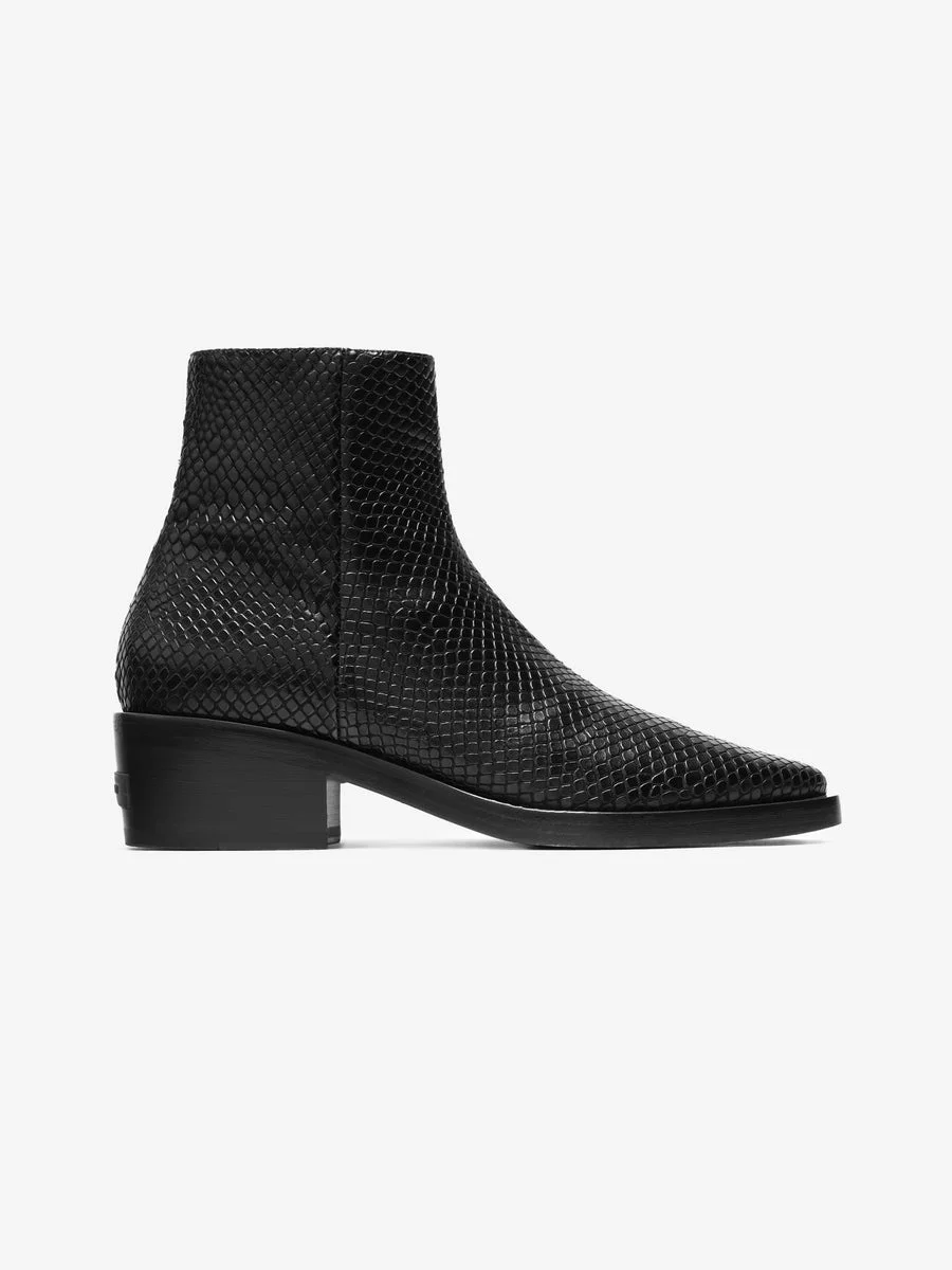 Snakeskin Santa Fe Boot - 1