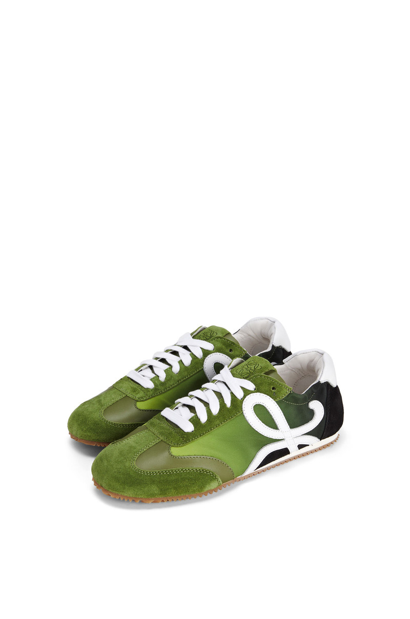 Loewe Ballet runner in split calfskin and polyester outlook