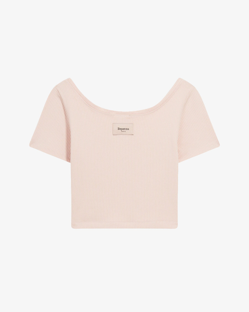 Repetto RIBBED SHORT TOP outlook